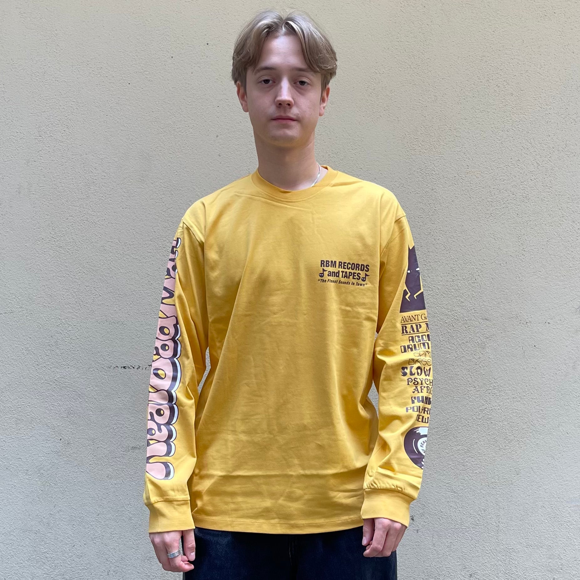 Real Bad Man Records And Tapes Long Sleeve Tshirt