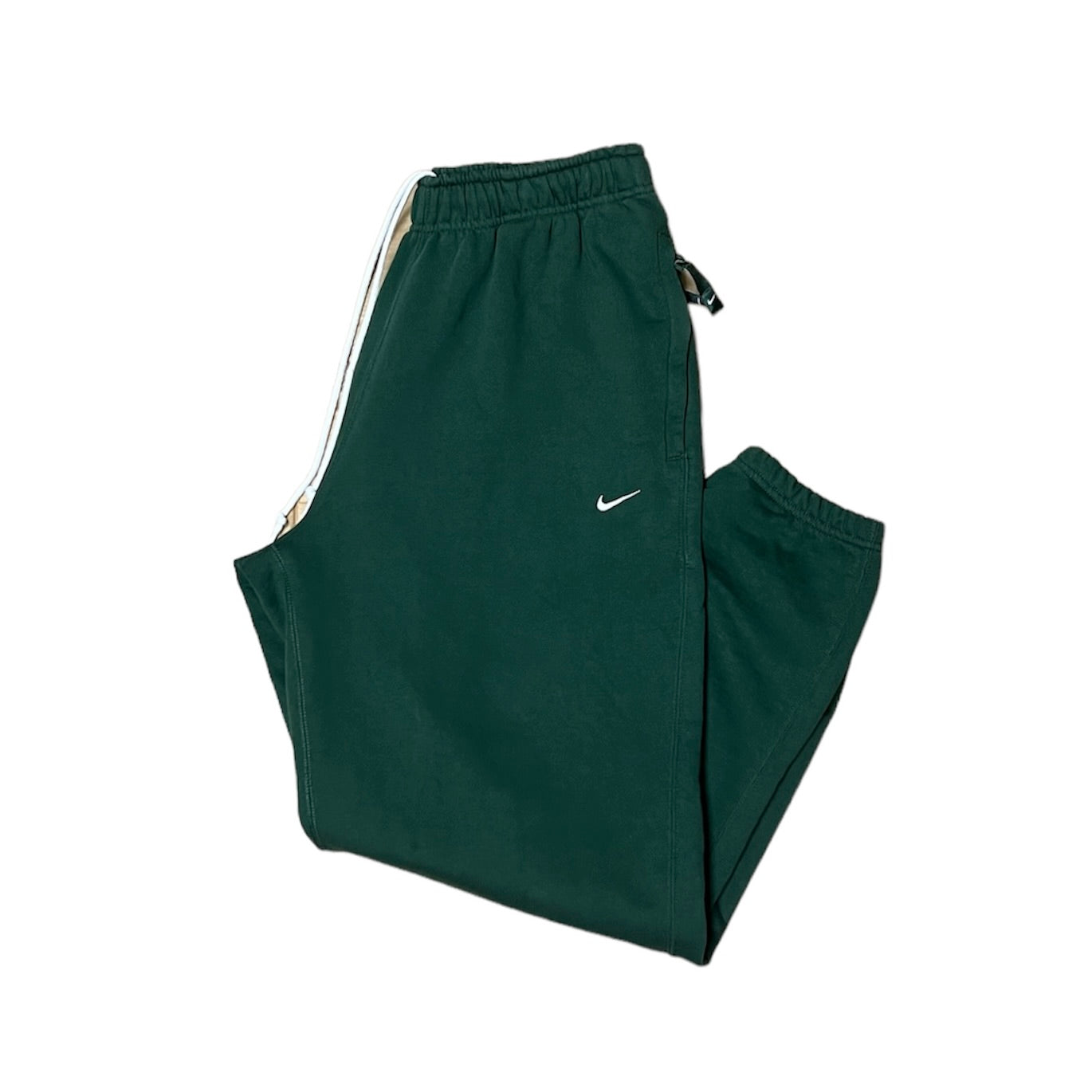 Nike Small Logo Green Jogger Pants
