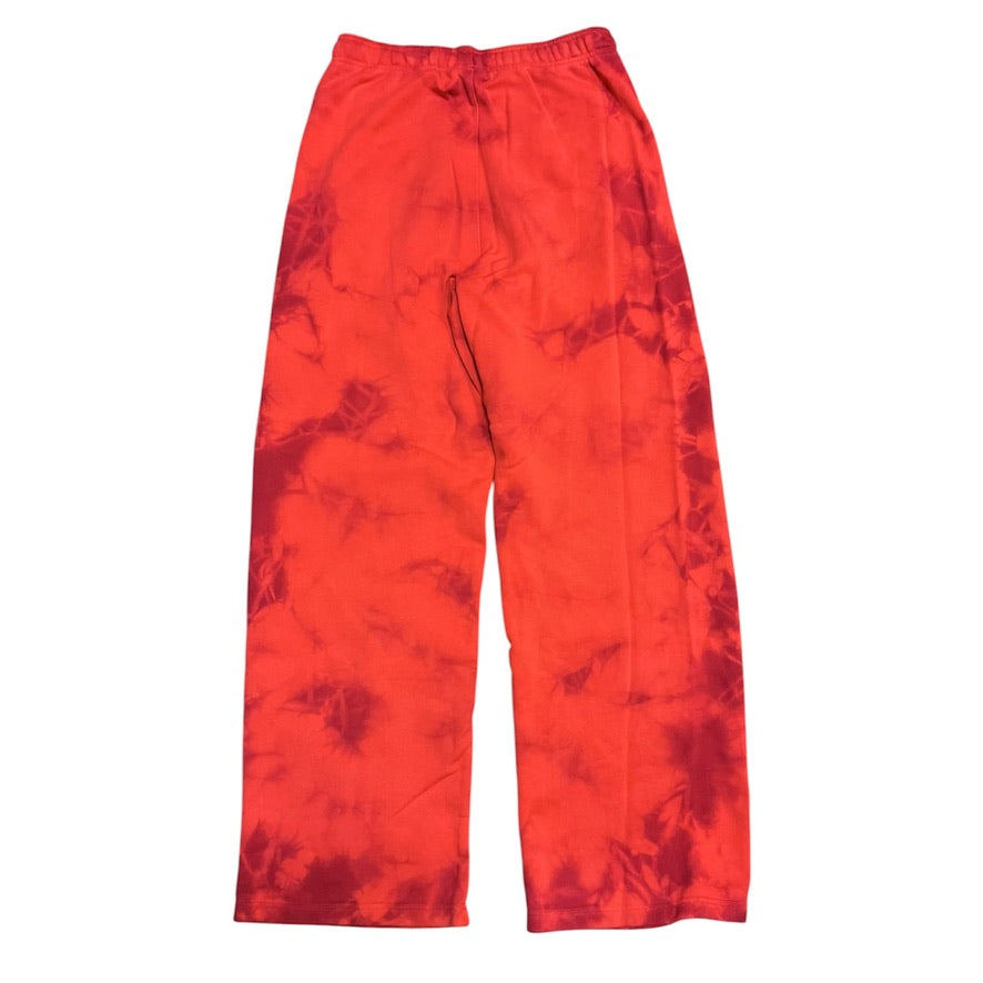 Jordan Heritage Fleece Tie Dye Red Pants (W)