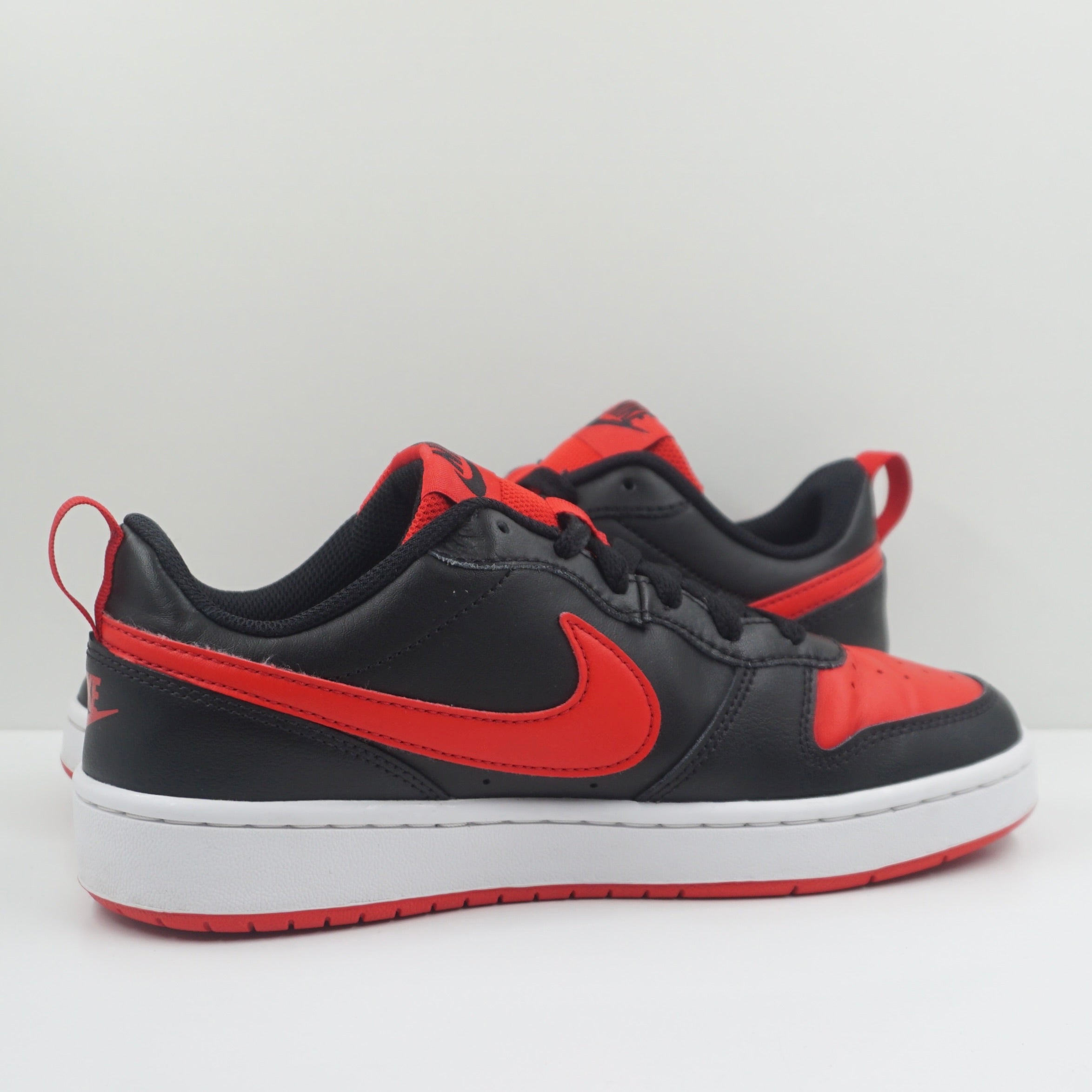 Nike Court Borough Low 2 Black University Red (GS)