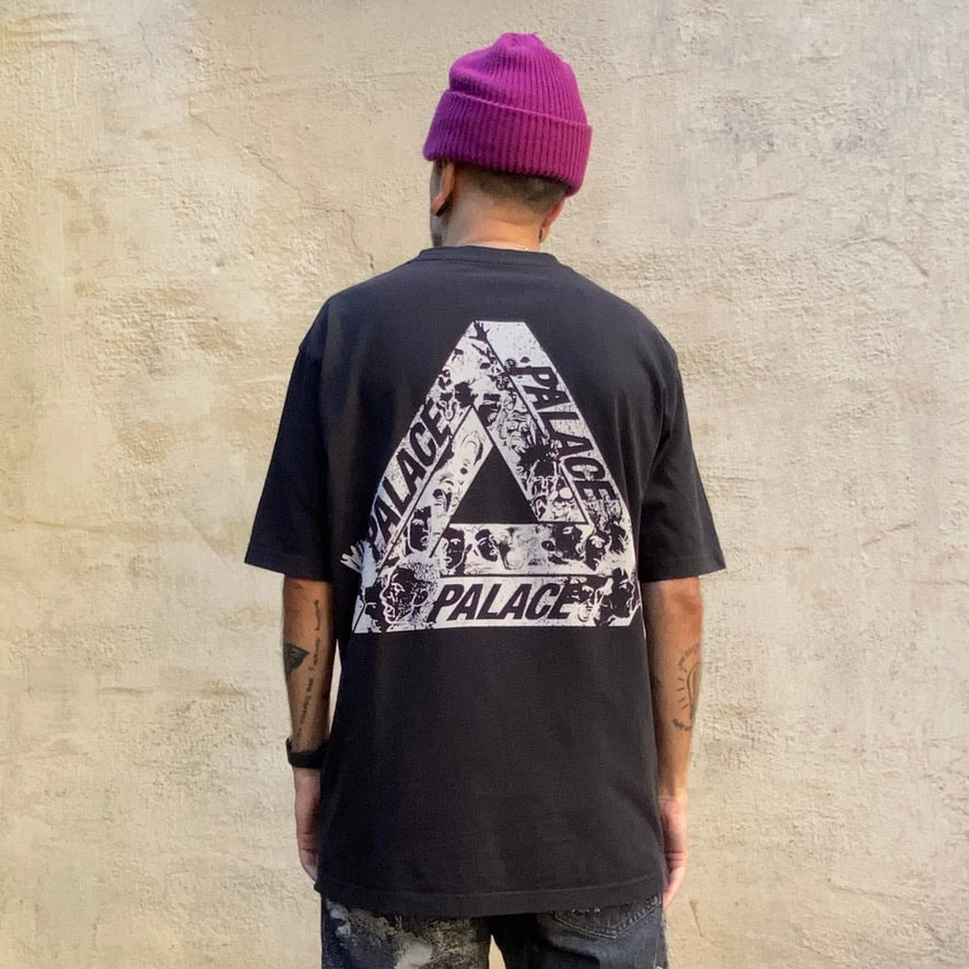 Palace Skateboards AW21 Tri-Heads Black Tshirt
