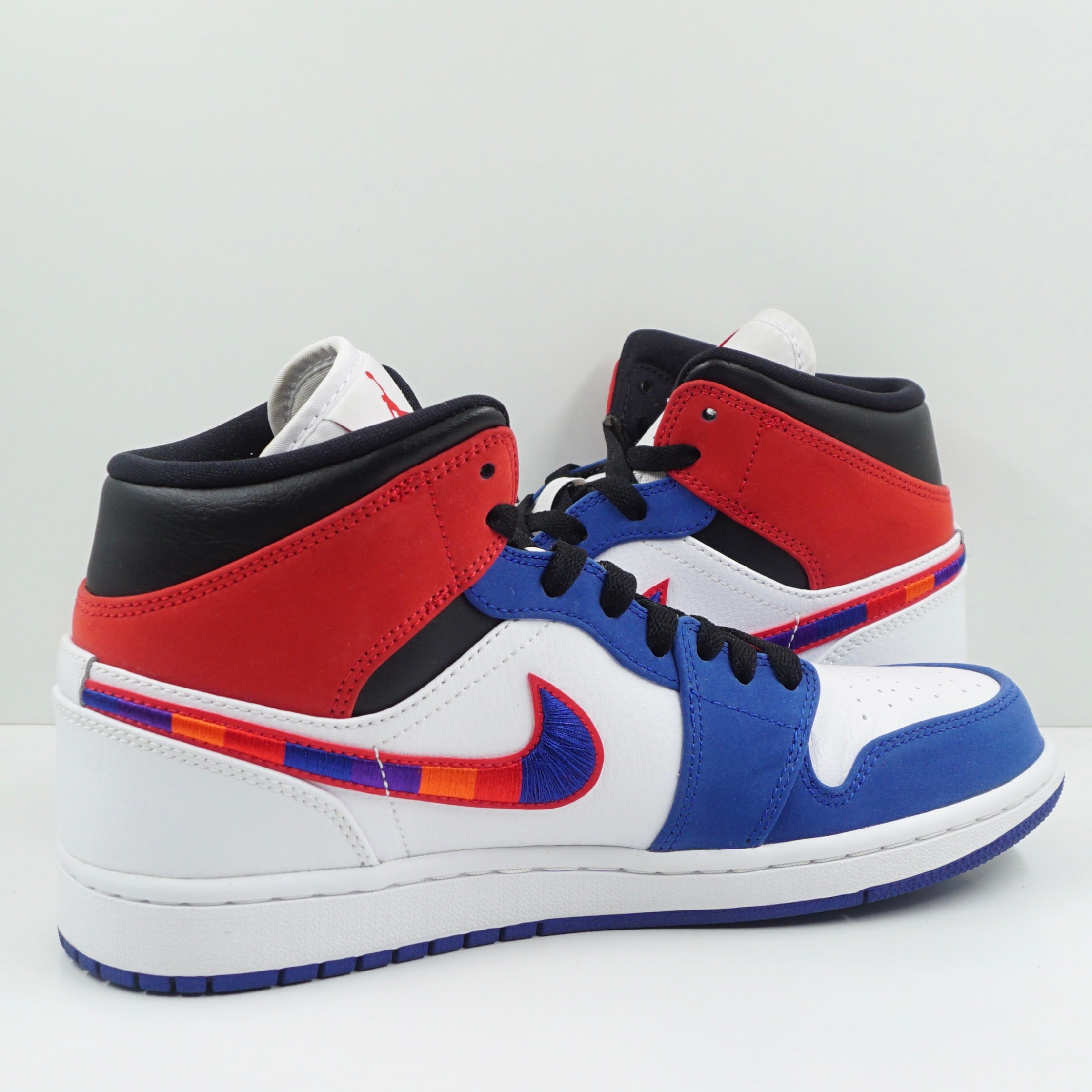 Jordan 1 Mid Multi-Color Swoosh