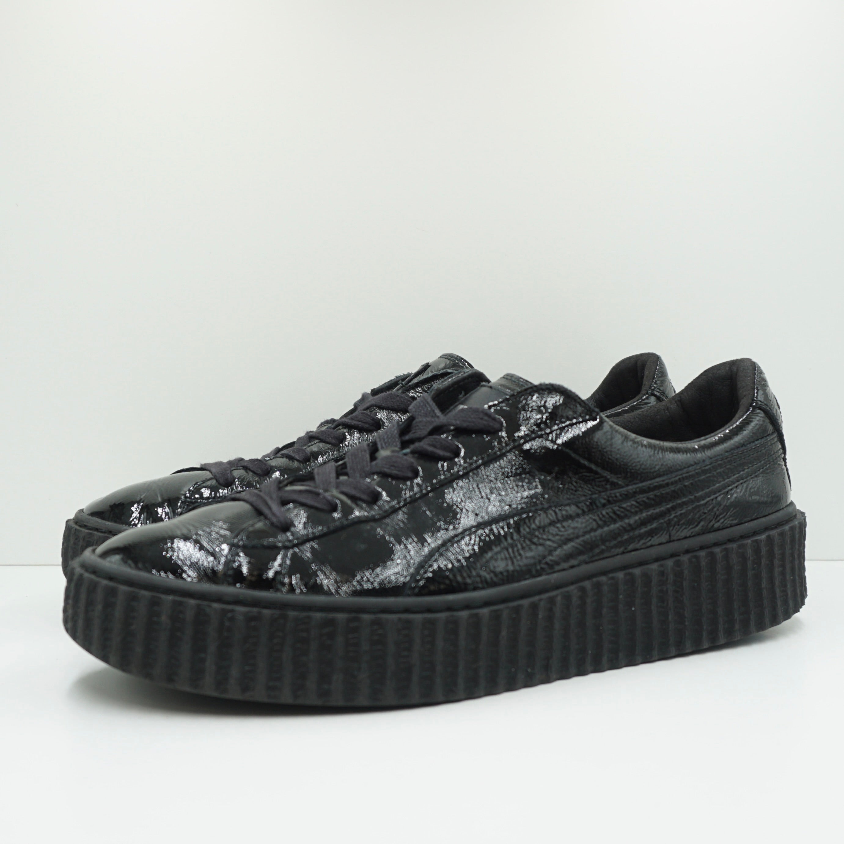 Puma Creeper Rihanna Fenty Cracked Leather Black (W)
