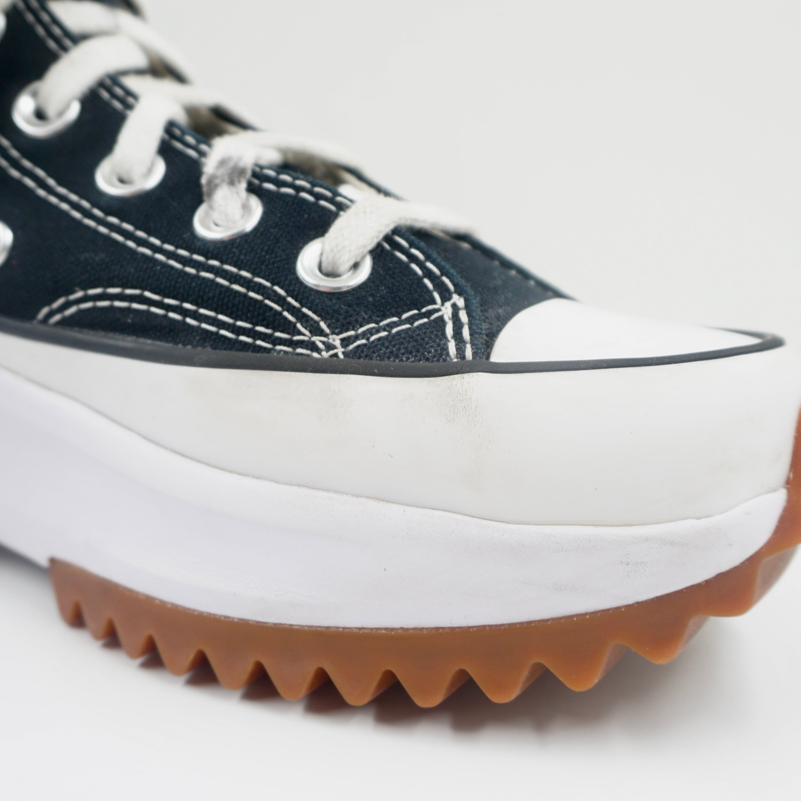 Converse Run Star Hike Hi Black White Gum