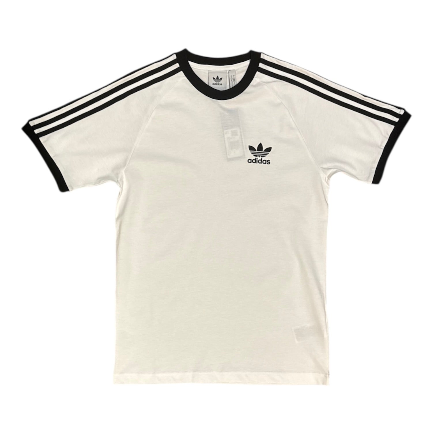 Adidas Adicolor Classics 3-Stripes White Black Tshirt