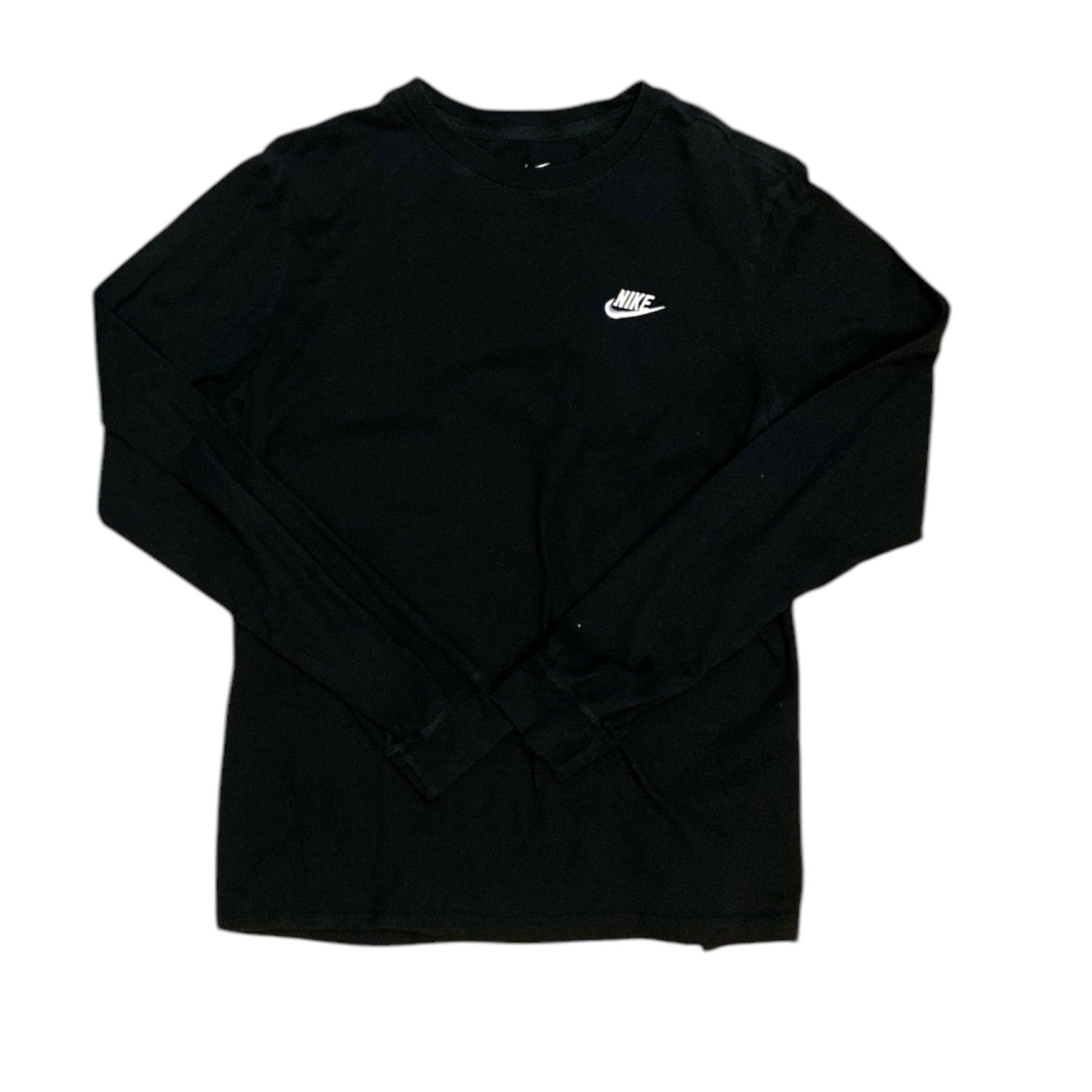 Nike Small Logo Black Long Sleeve Tshirt