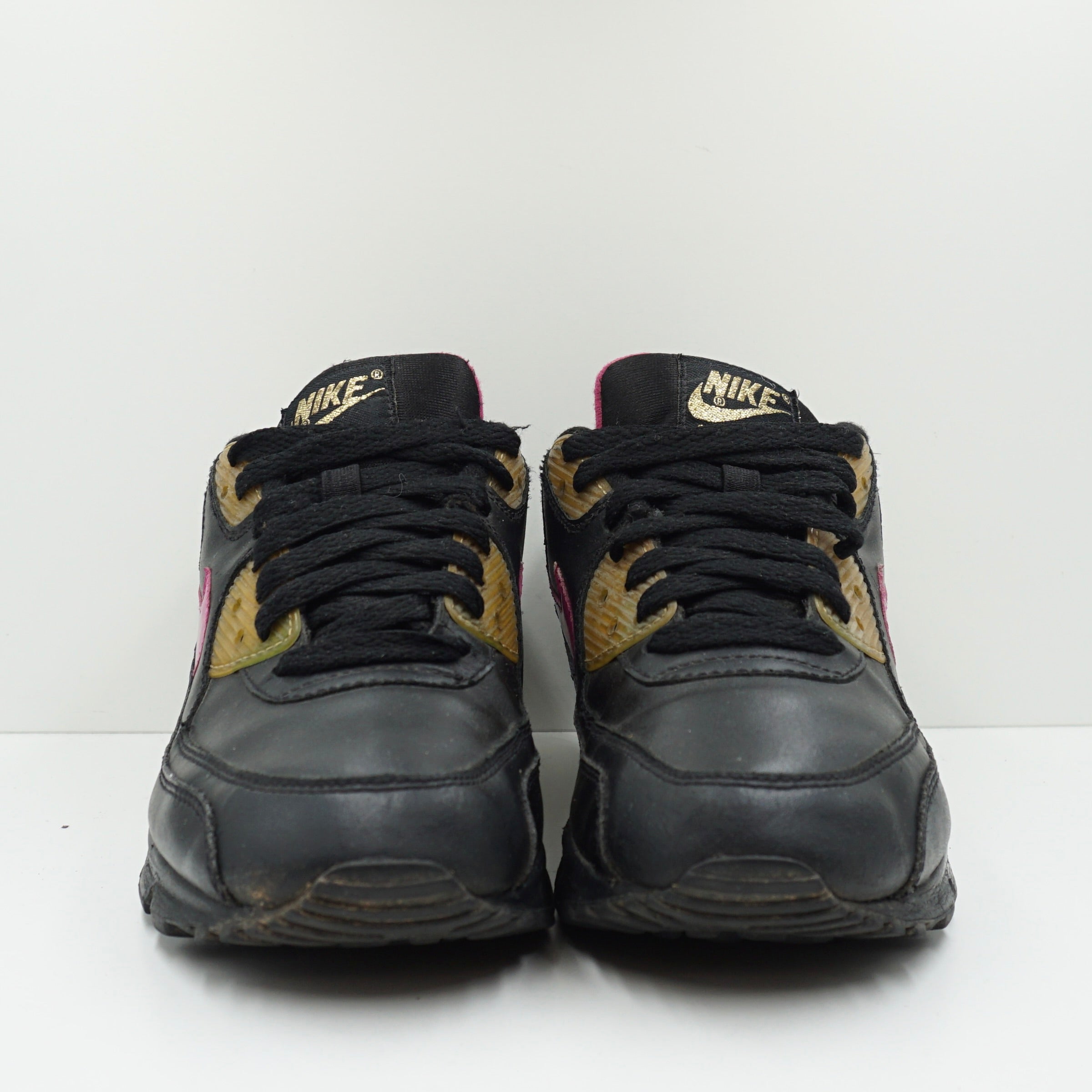Nike Air Max 90 CL Black Fire Pink (GS)
