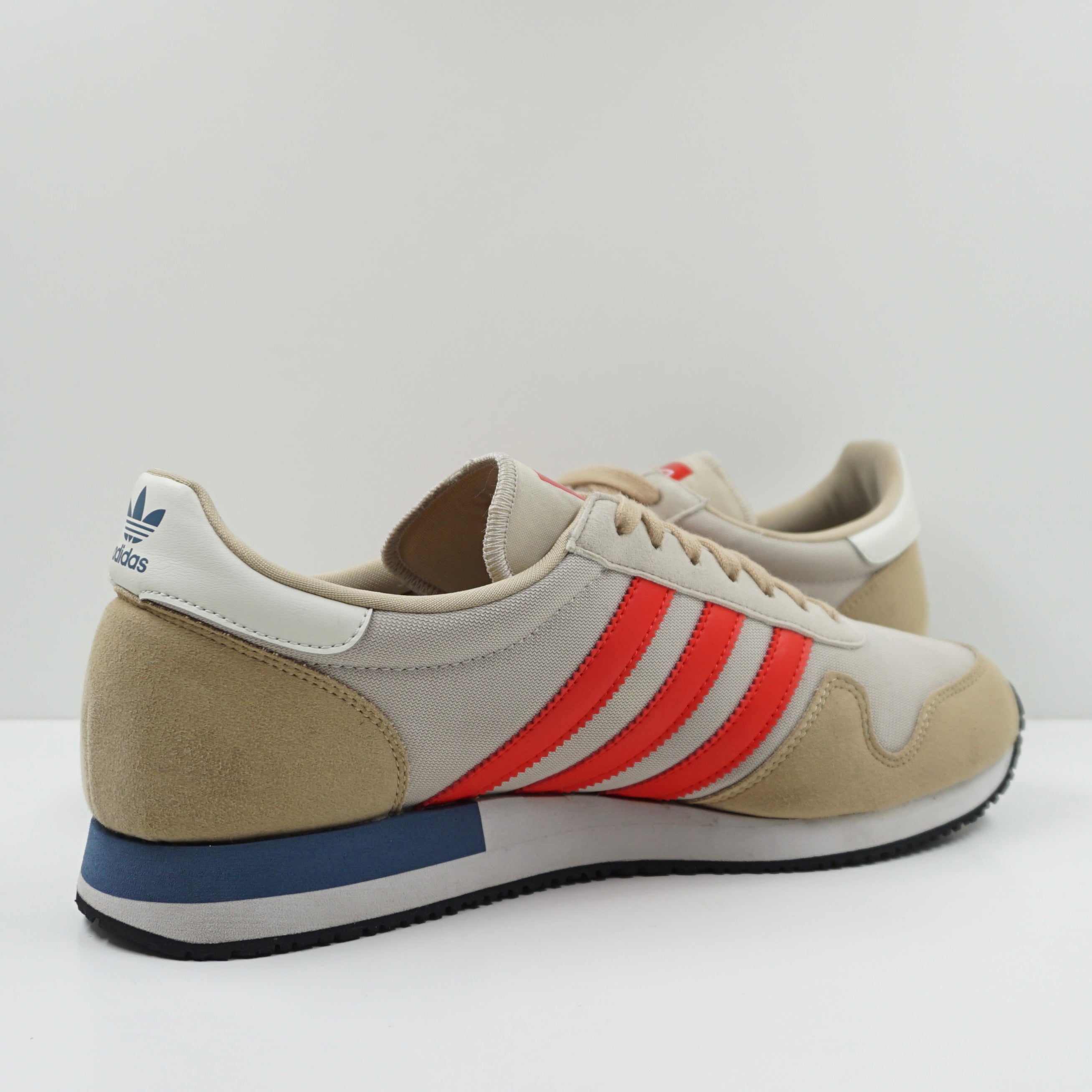 Adidas USA 84 Core Brown Vivid Red