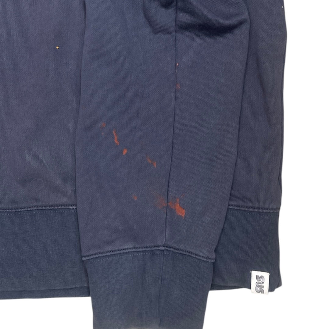 Sneakersnstuff Navy SNS Logo Sweatshirt