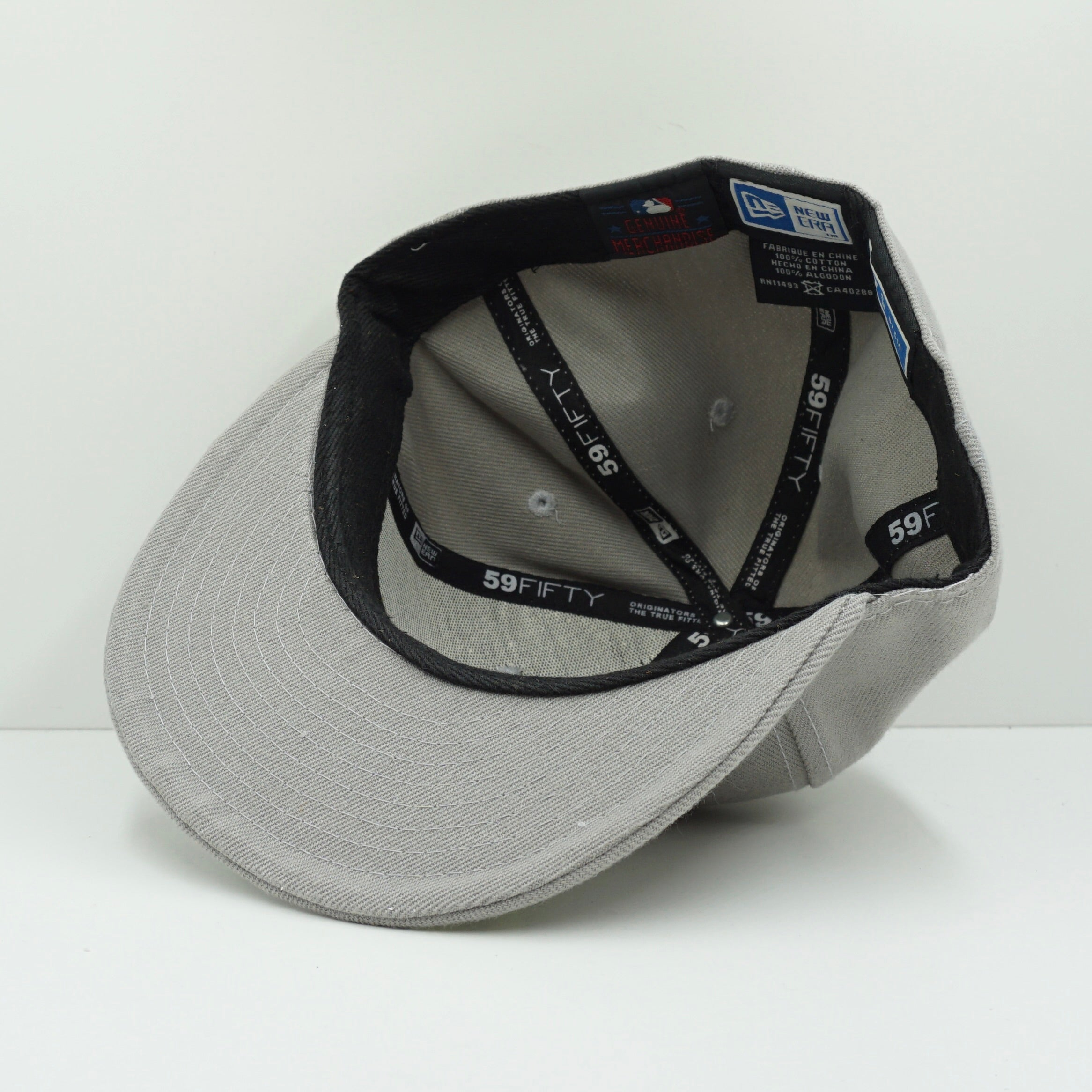 New Era New York Yankees Grey Neon Green Fitted Cap