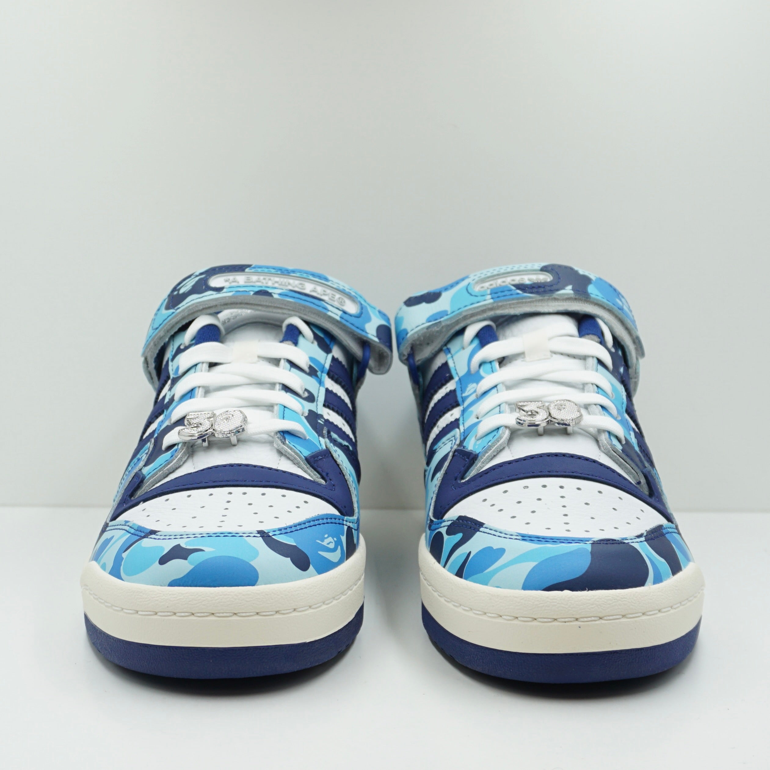 Adidas Forum 84 Low Bape 30th Anniversary Blue Camo