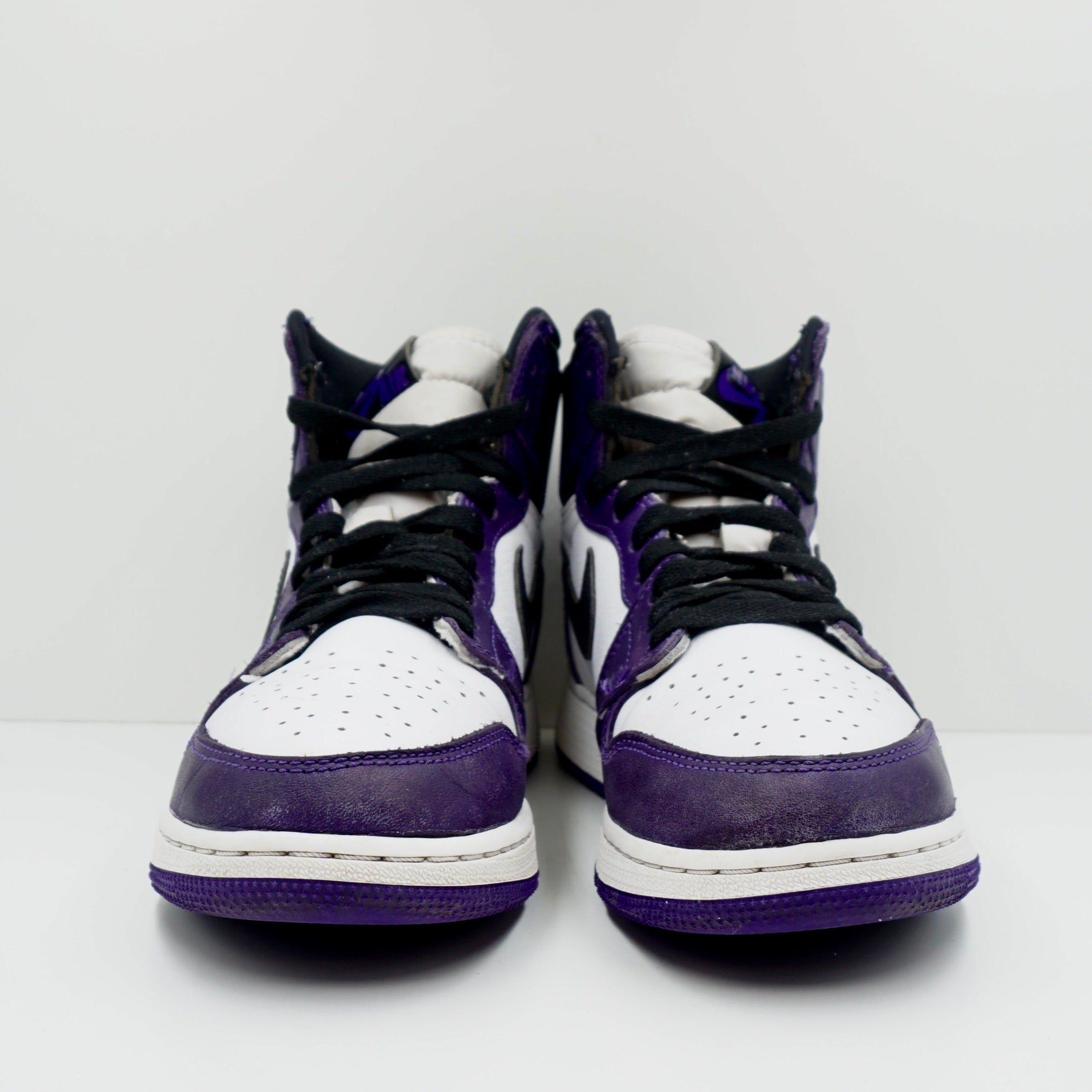 Jordan 1 Retro High Court Purple White (GS)