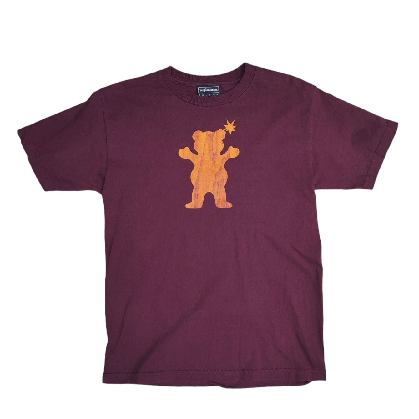 The Hundreds x Grizzly Griptape Bordeaux Tshirt