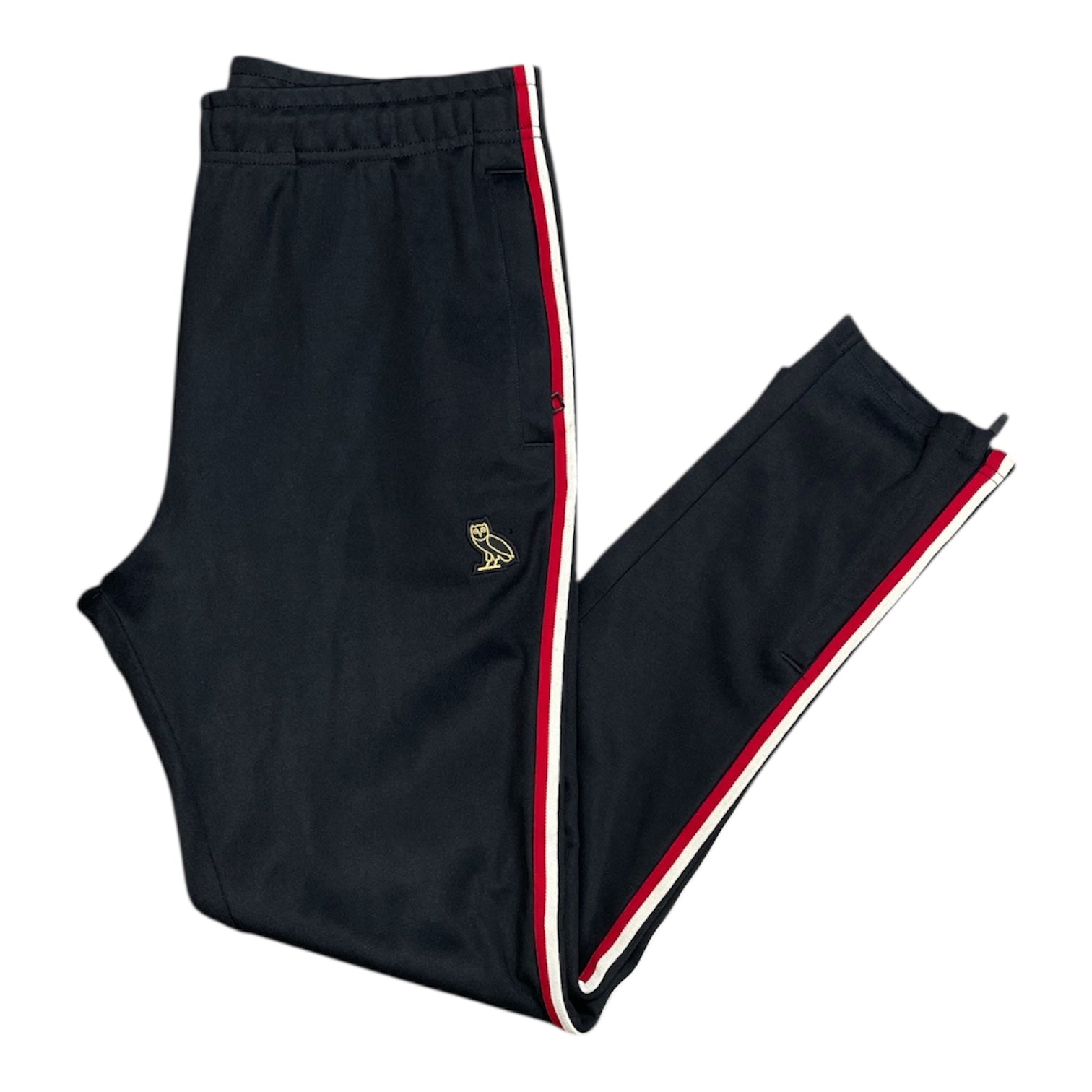 OVO Black Red Track Pants