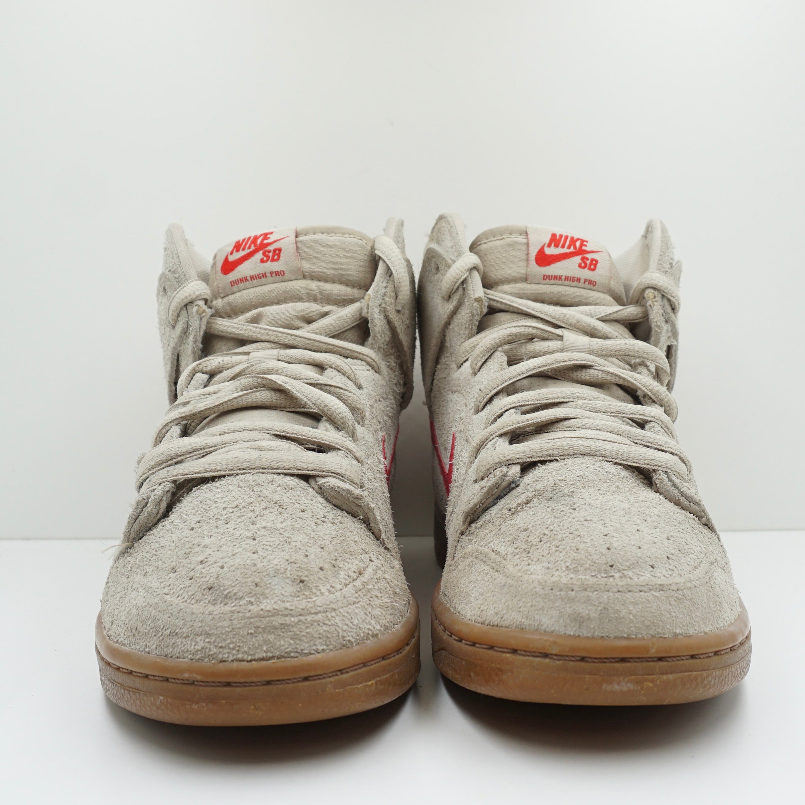 Nike Dunk High Pro SB Birch Hyper Red