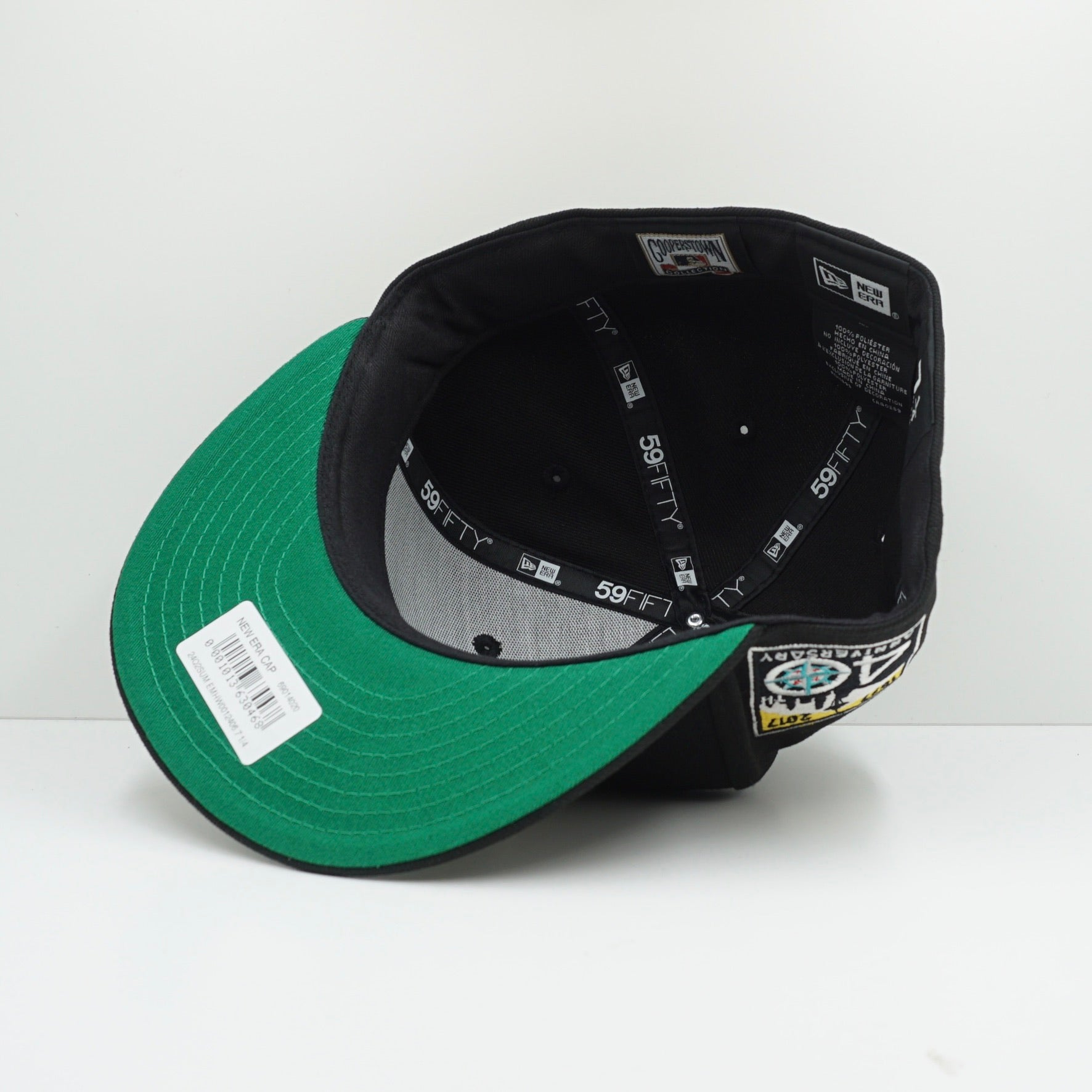 New Era Seattle Mariners Black Fitted Cap