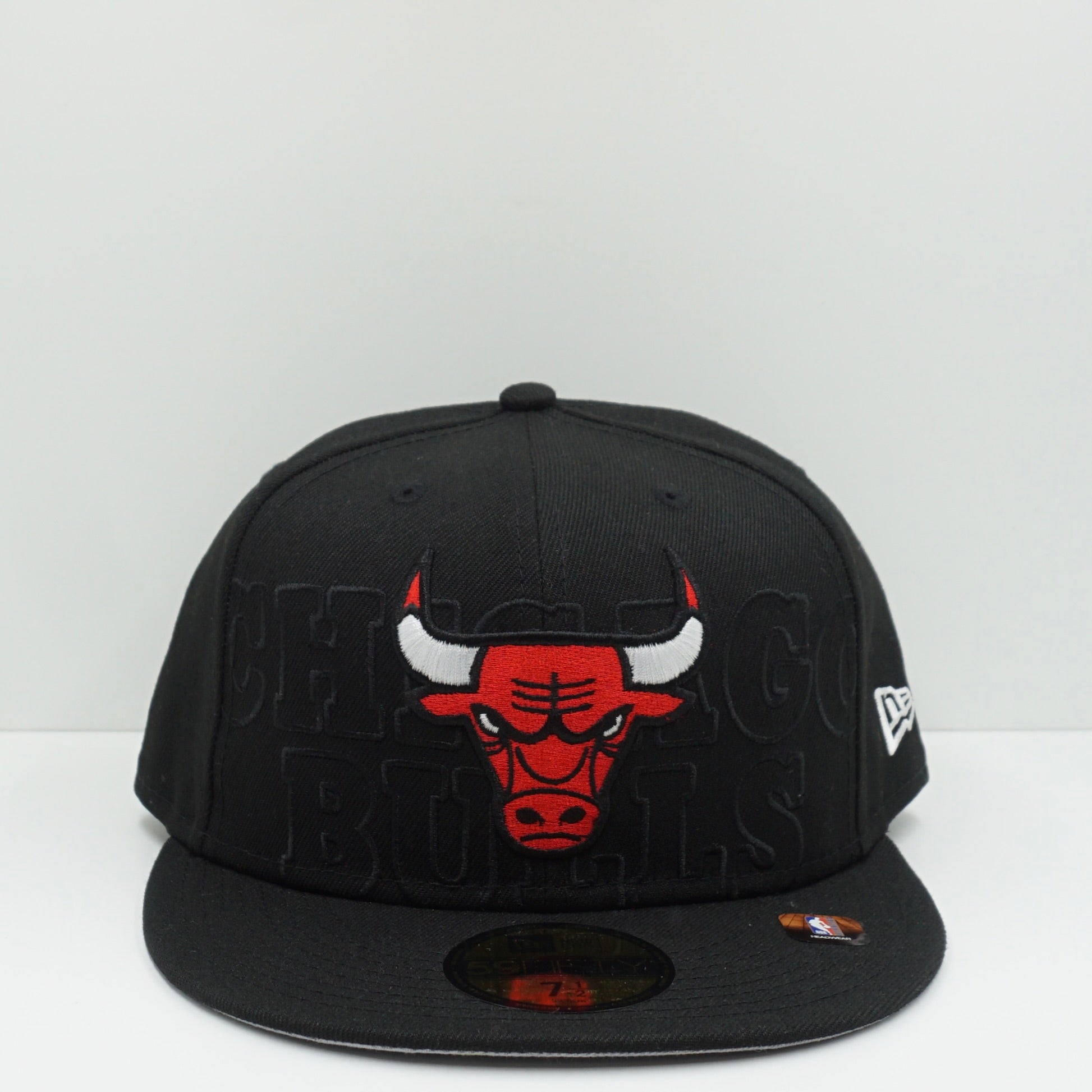 New Era Chicago Bulls Black Fitted Cap