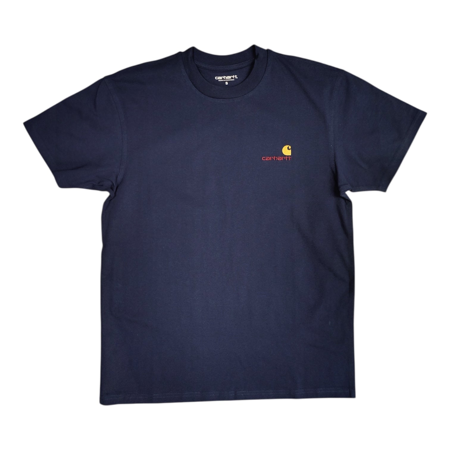 Carhartt American Script Force Blue Tshirt