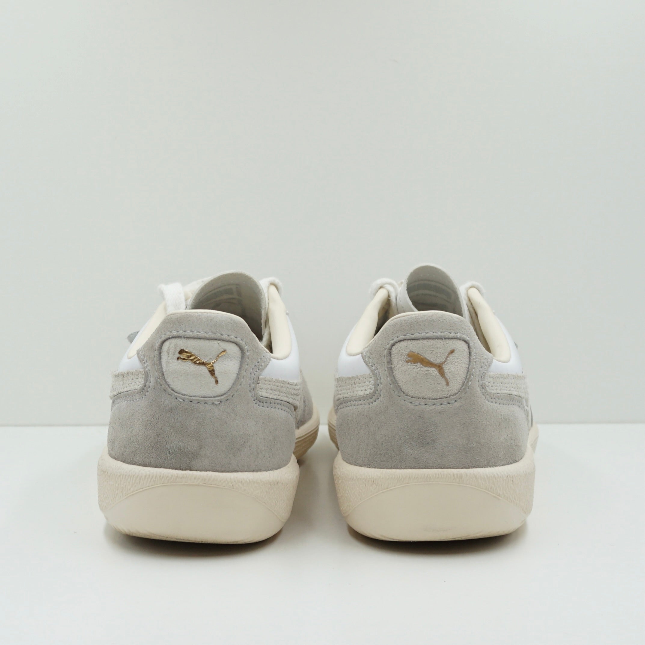 Puma Palermo Leather White Cool Light Grey