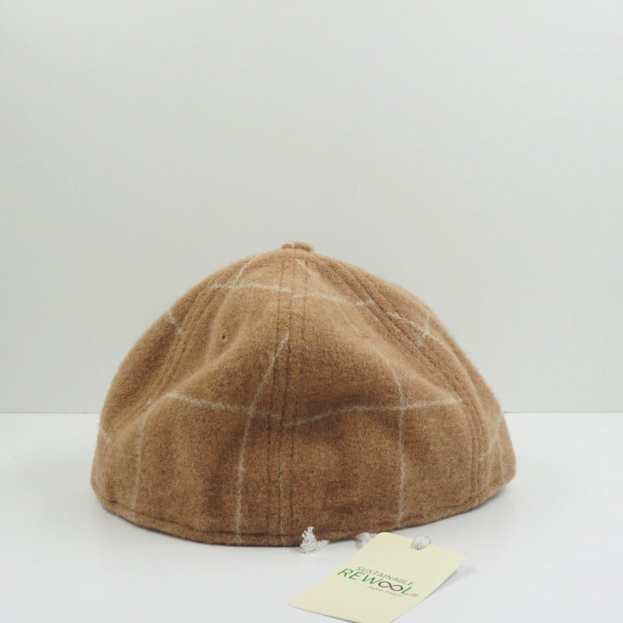 New Era Retro Crown Japanese Wool Brown Fitted Cap