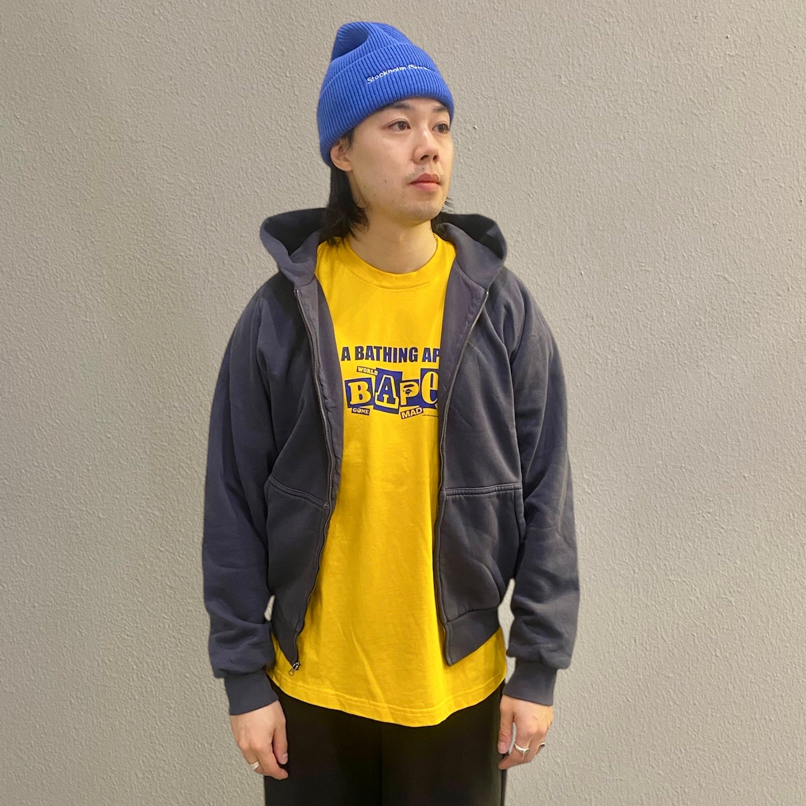 Yeezy x Gap SS24 Unreleased Zip Sweatshirt Hoodie Navy