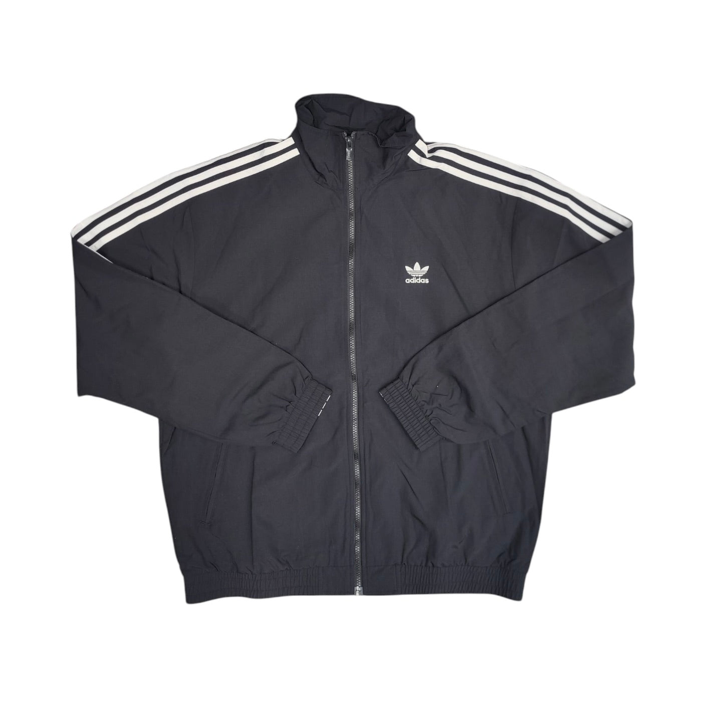 Adidas Adicolor Woven Firebird Black White Jacket