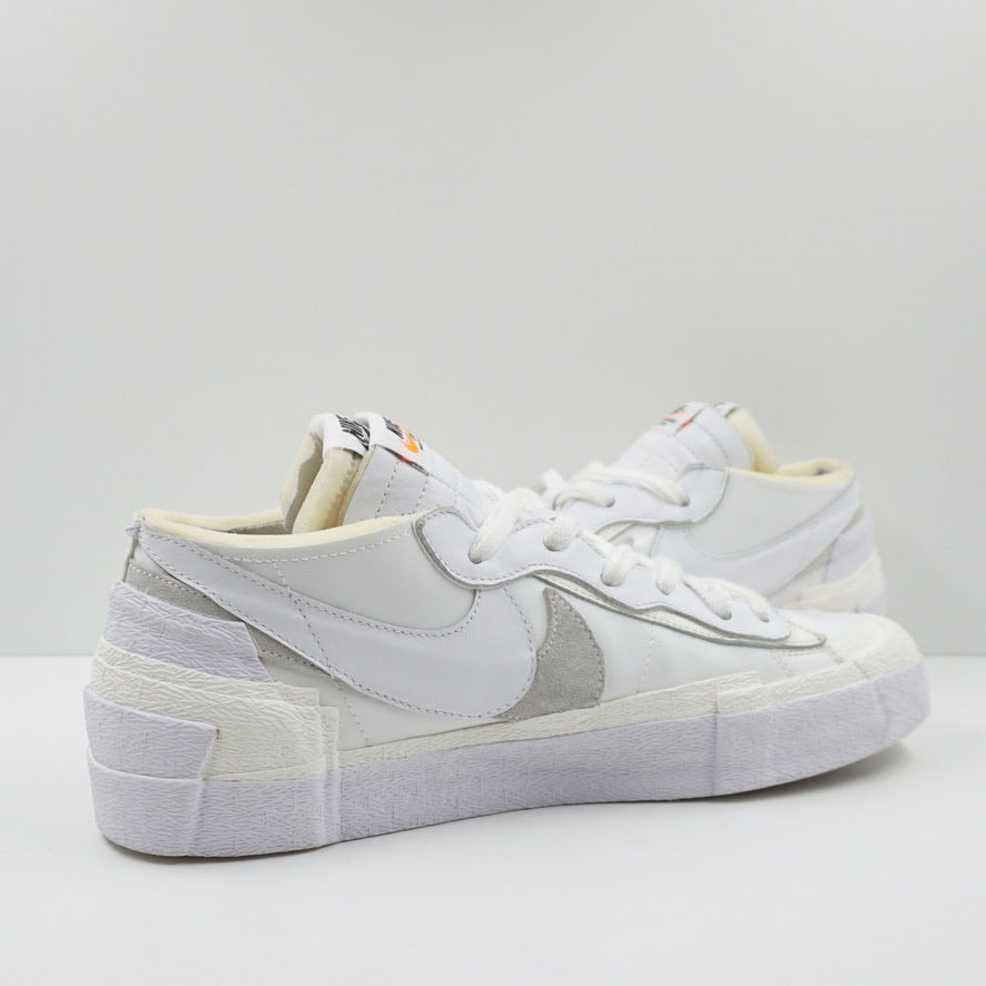 Nike Blazer Low Sacai White Patent Leather