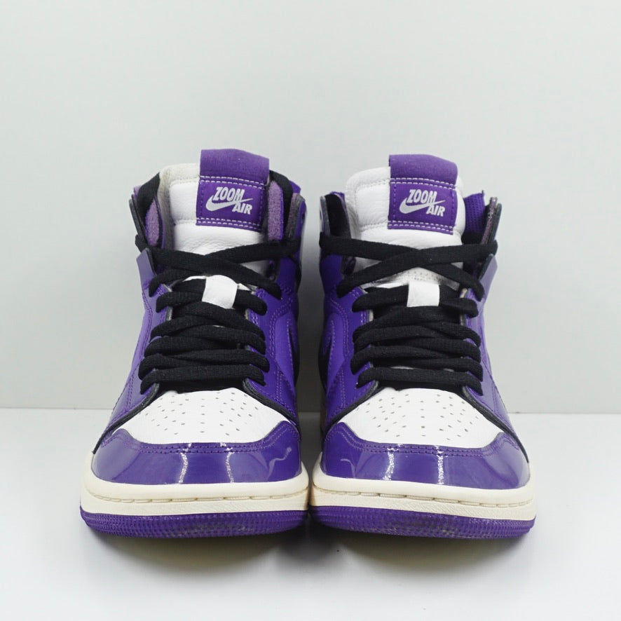 Jordan 1 High Zoom Air CMFT Purple Patent (W)