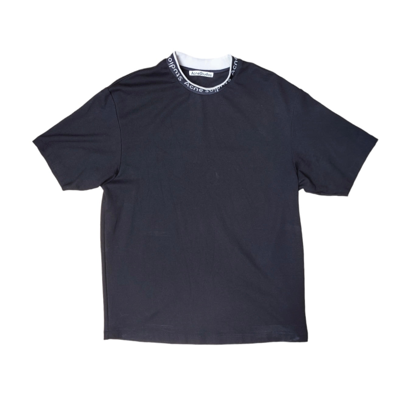 Acne Studios Logo Collar Tshirt