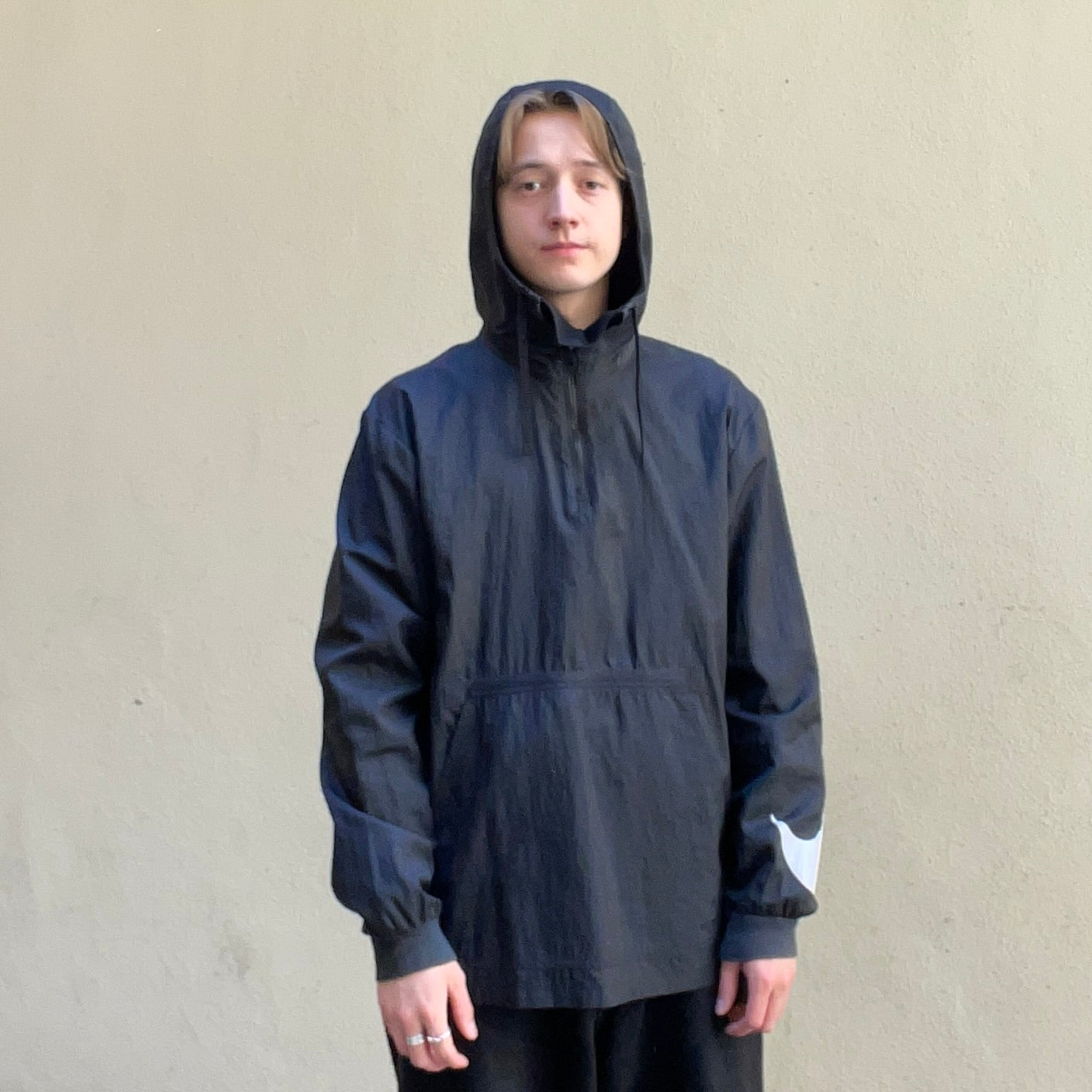 Nike Black Hooded Jacket