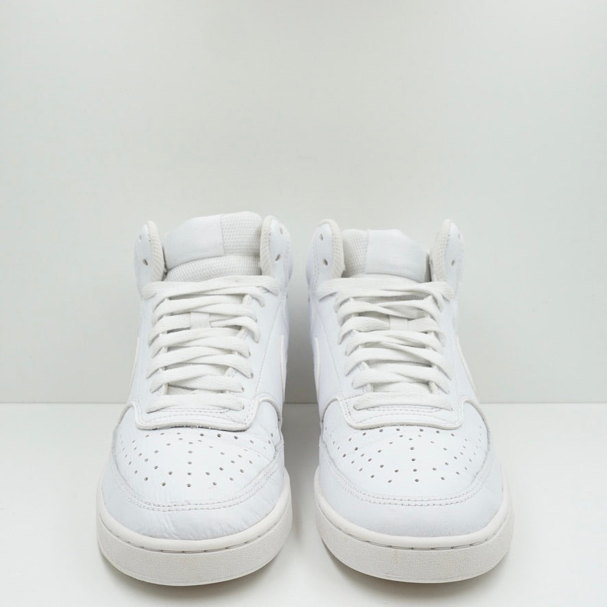Nike Court Vision Mid Triple White (W)