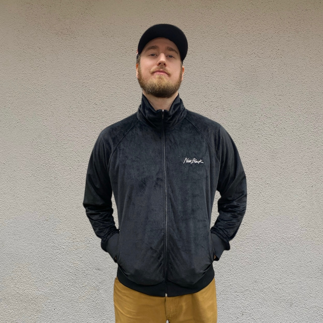 New Black Full Zip
