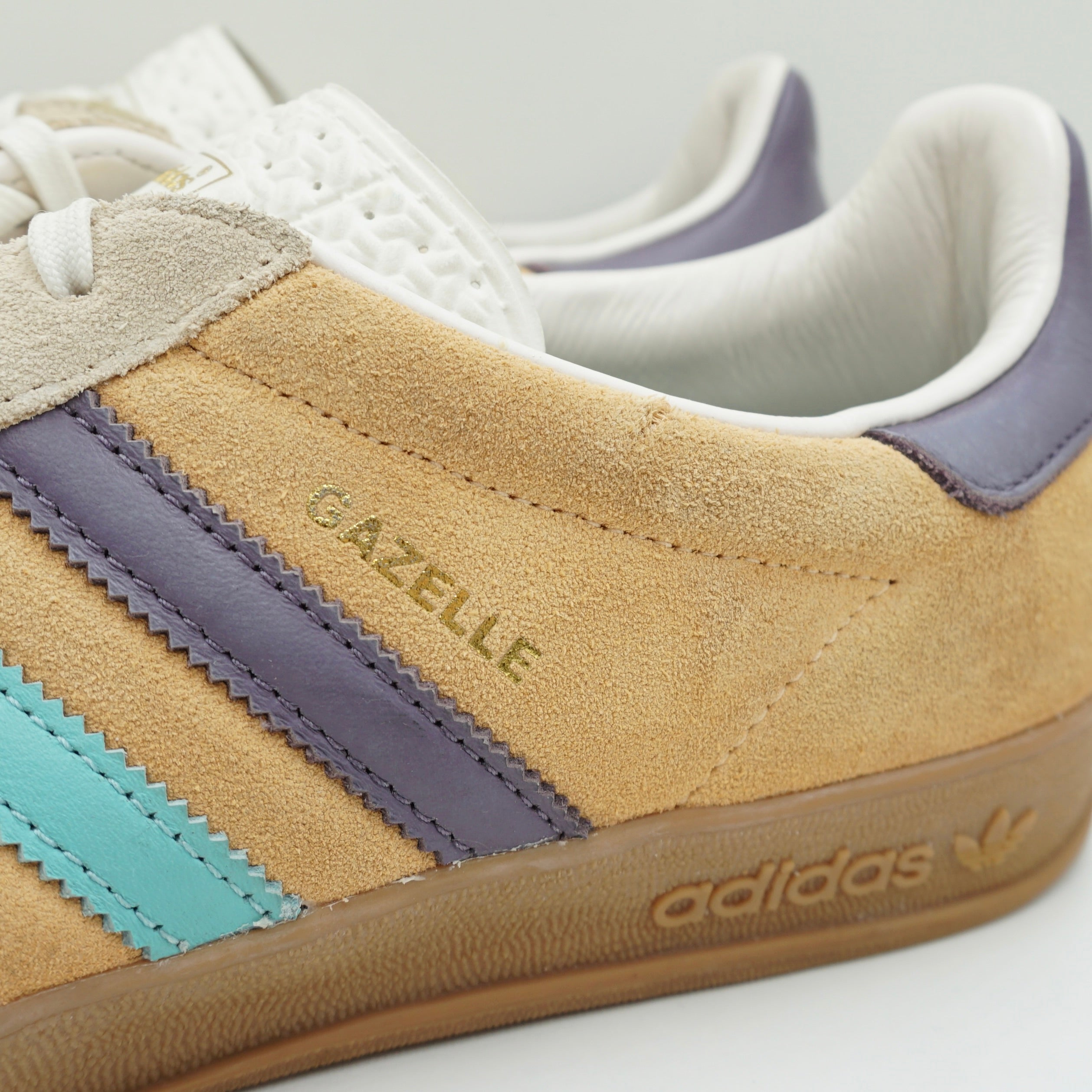 Adidas Gazelle Indoor Glow Orange Shadow Violet