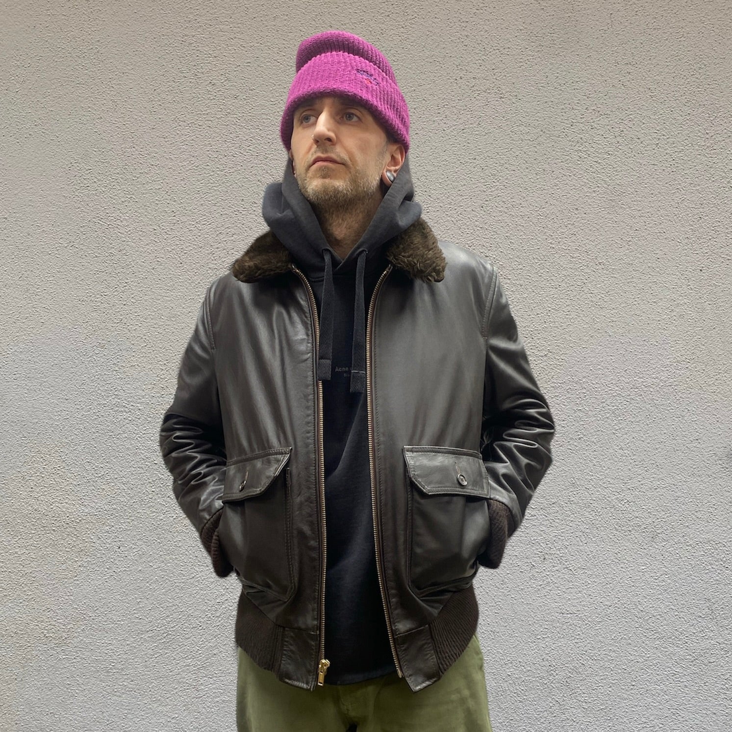 Supreme SS12 x Schott Leather Type A-2 Flight Jacket