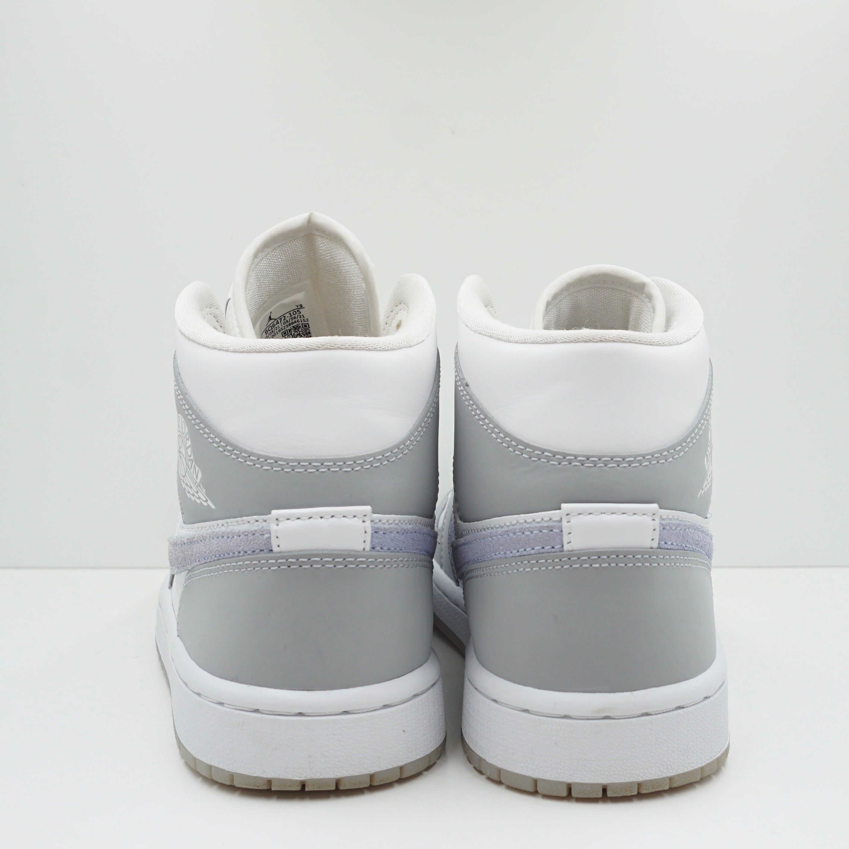 Jordan 1 Mid Wolf Grey Aluminum (W)