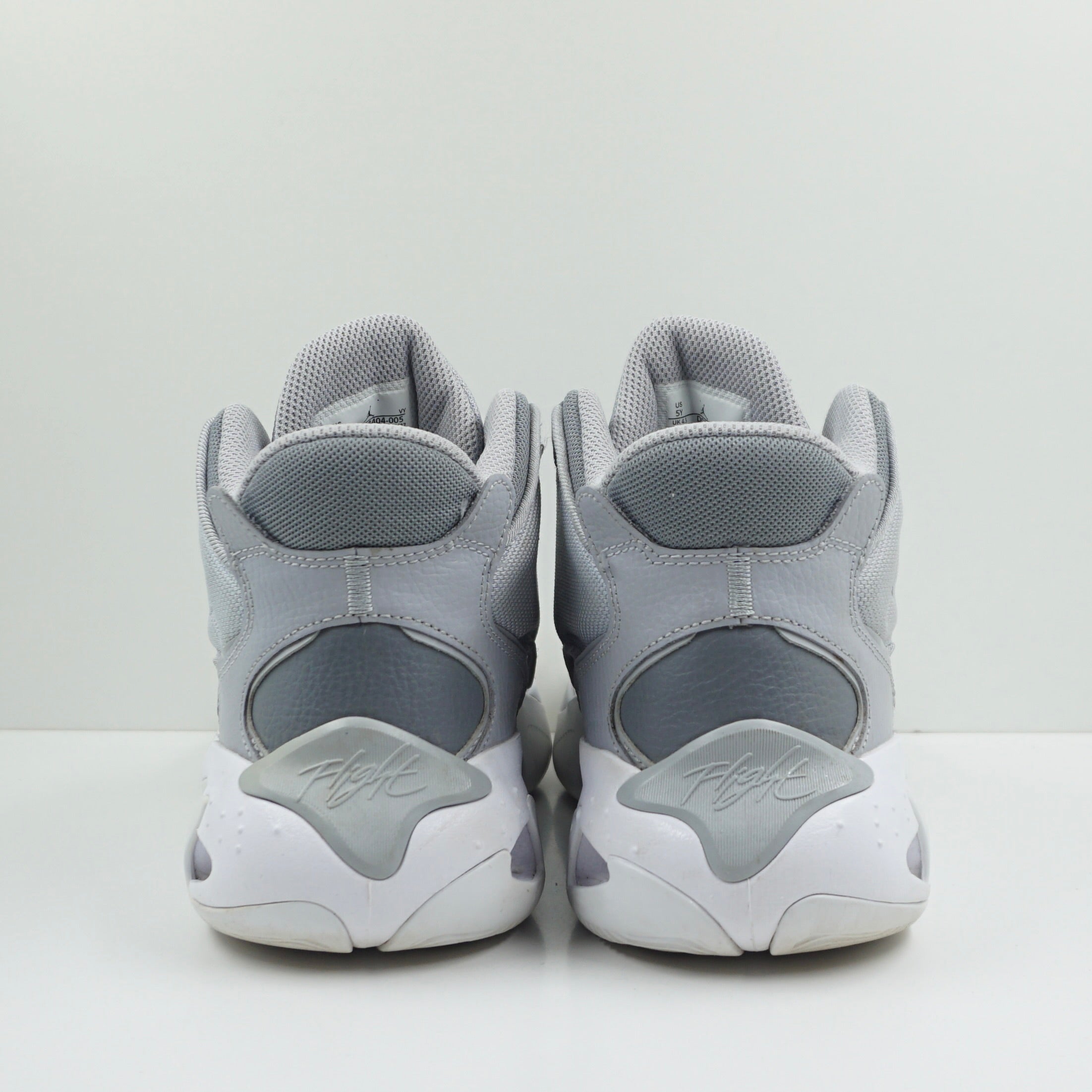 Jordan Max Aura 4 Cool Grey White Black Wolf Grey (GS)