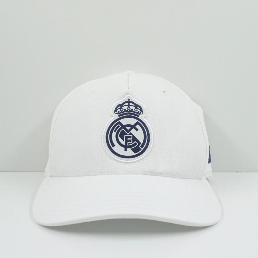 Adidas Performance Real Madrid RMCF Away White Adjustable Cap