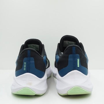 Nike Zoom Winflo 7 Black Valerian Blue