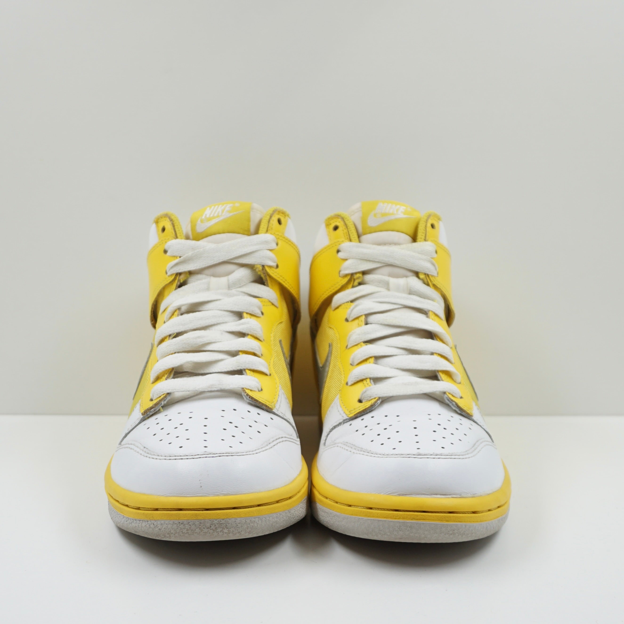 Nike Dunk High Tour Yellow Metallic Silver (W)
