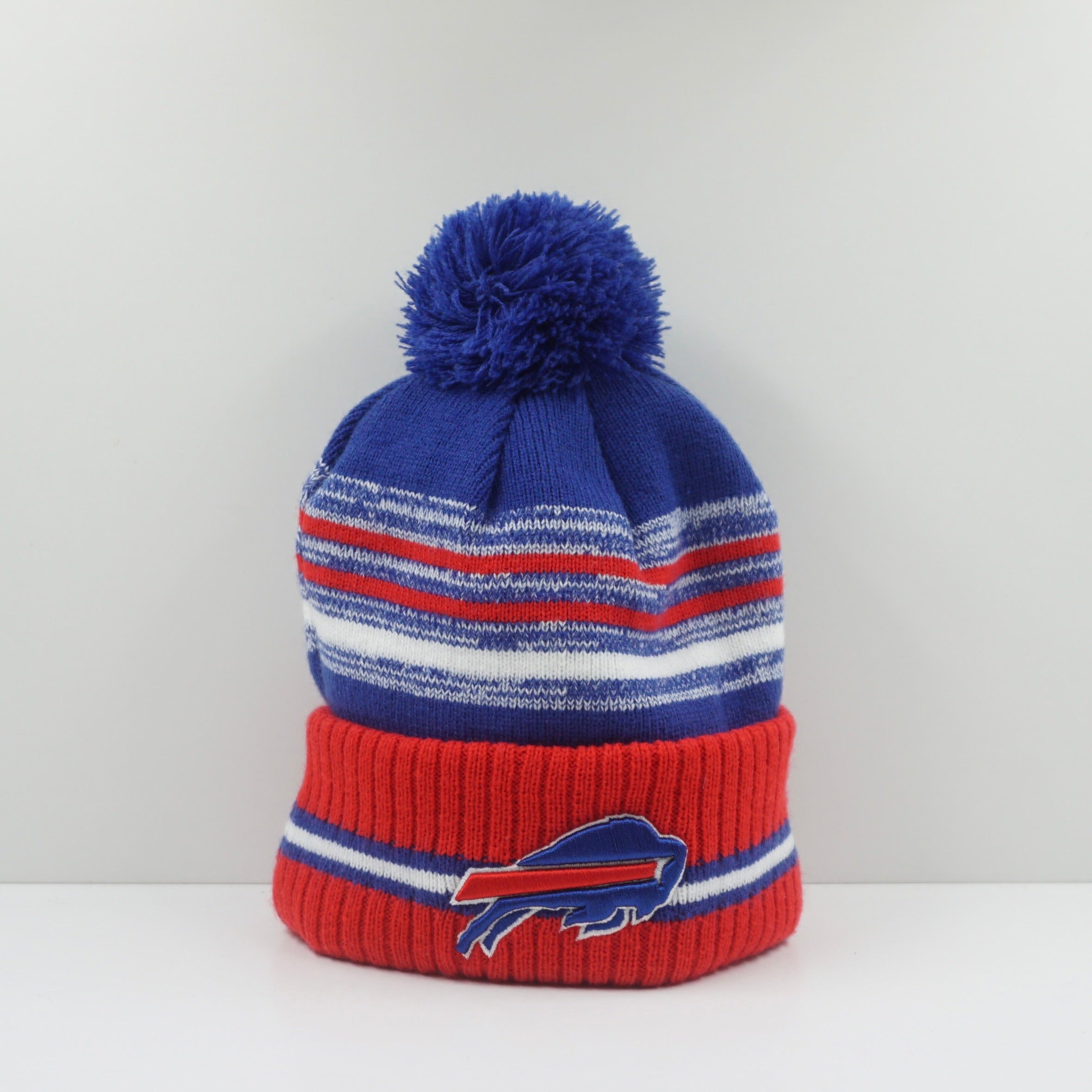 New Era Buffalo Bills Bobble Top Beanie