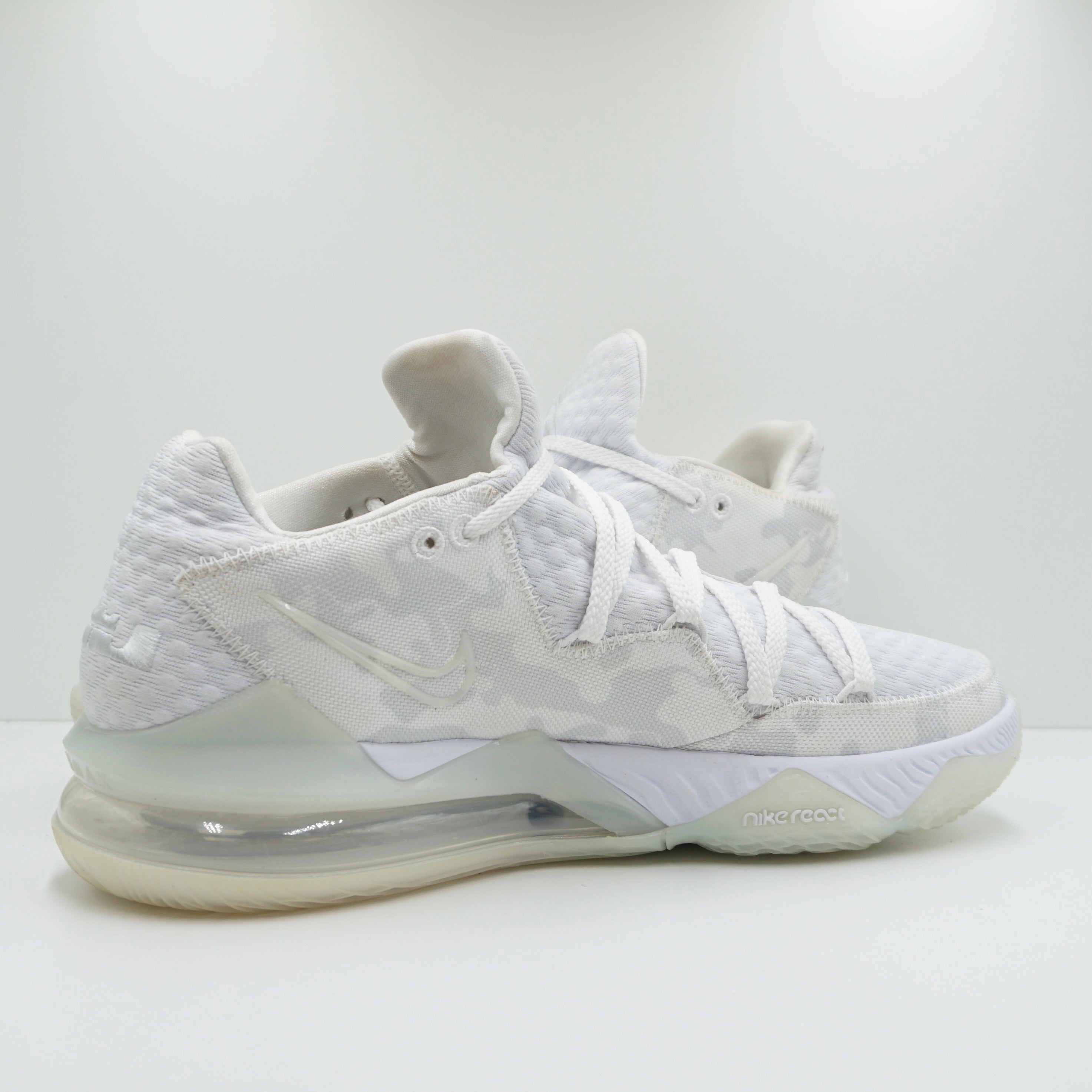 Nike Lebron 17 XVII Low White Camo
