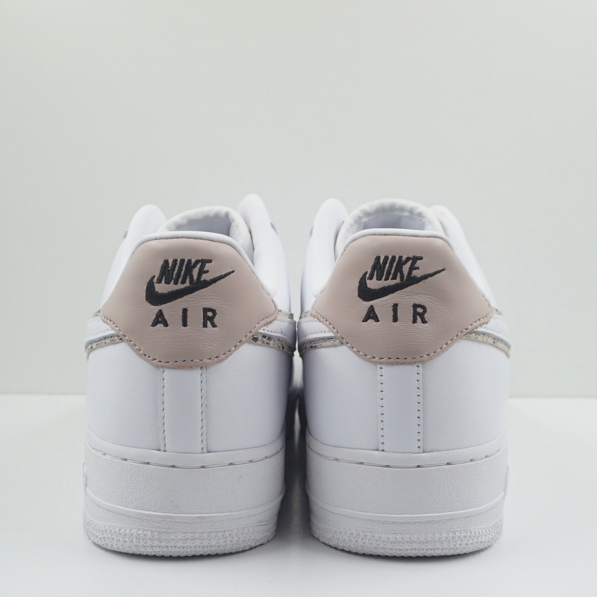 Nike Air Force 1 By You White Snakeskin
