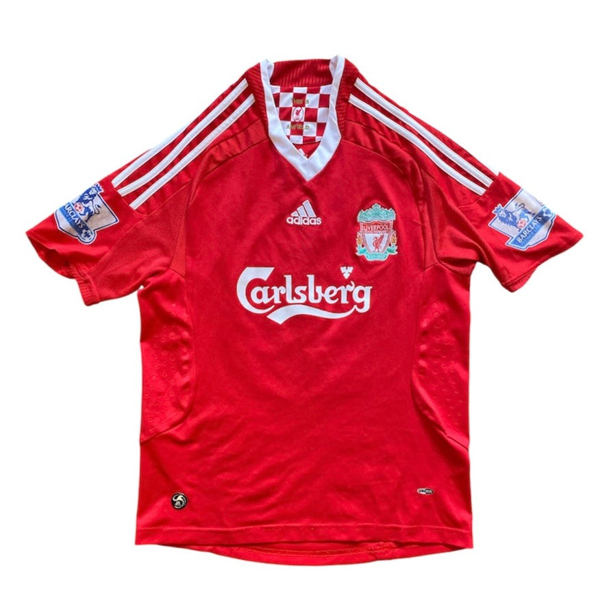 Adidas Liverpool FC 2008/2010 Fernando Torres Football Home Jersey