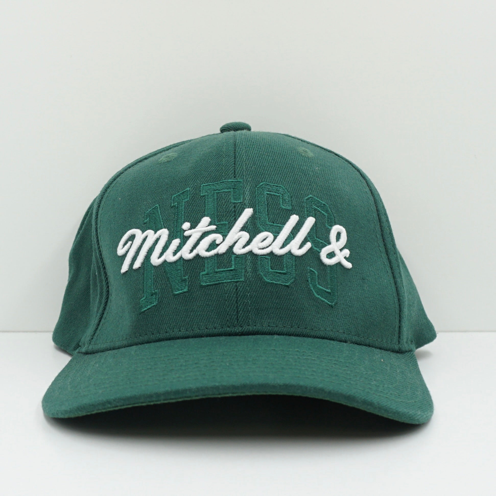 Mitchell & Ness Green Snapback Cap
