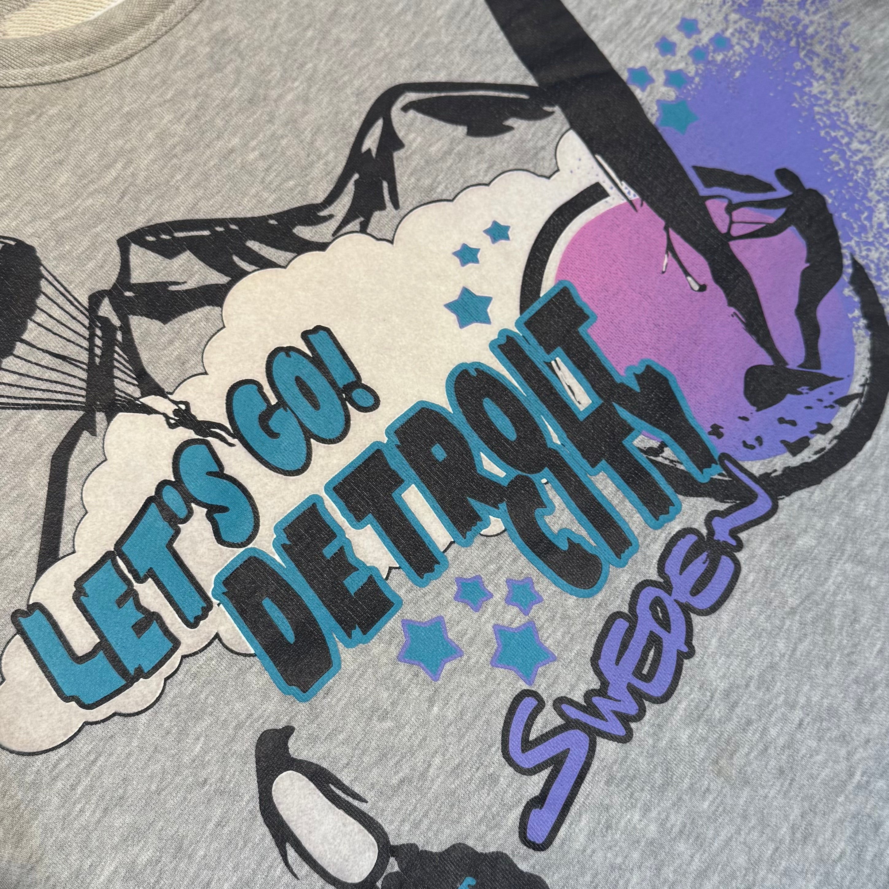 Acne Stuidos SS13 College Detroit Heather Grey Sweatshirt