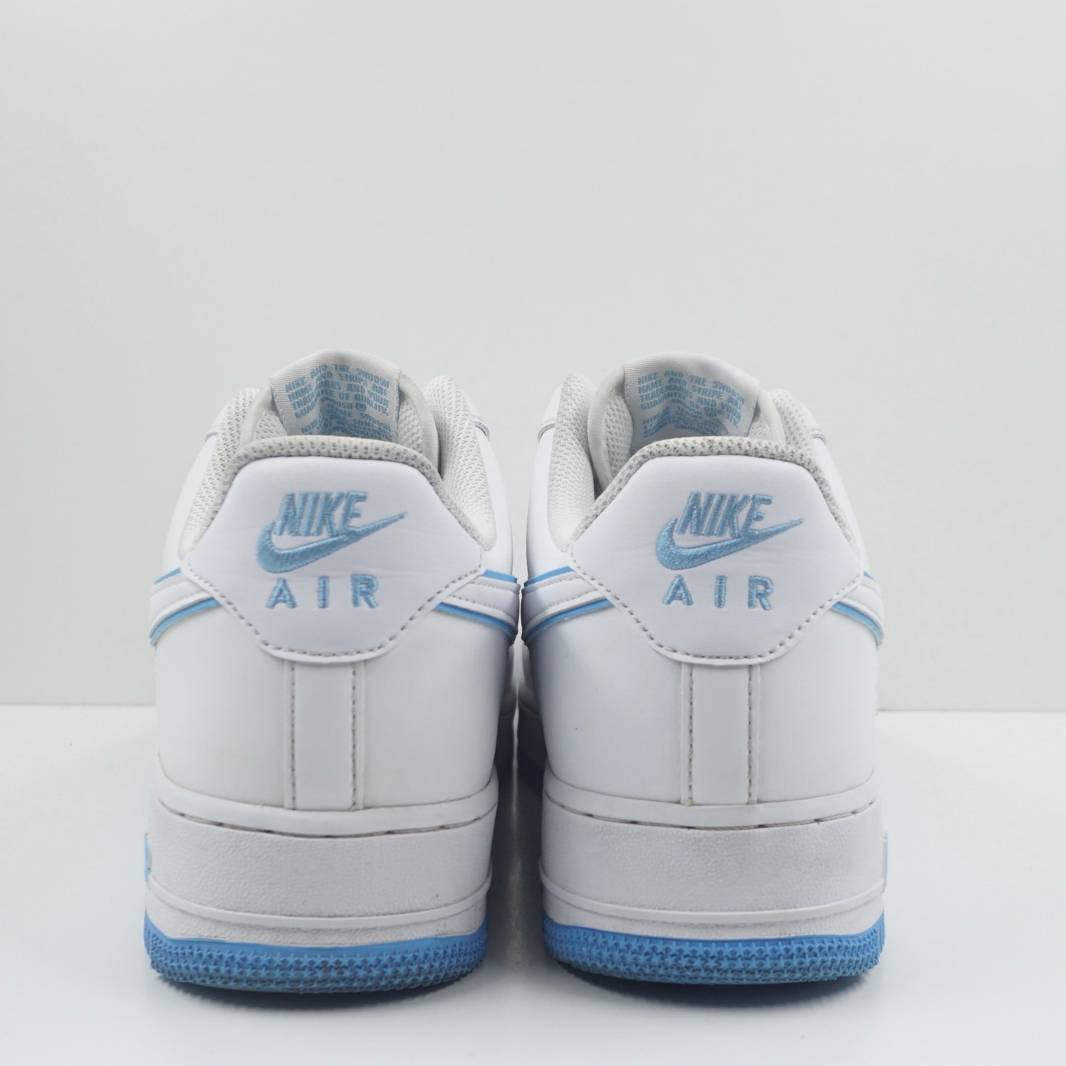 Nike Air Force 1 '07 Low White University Blue Sole