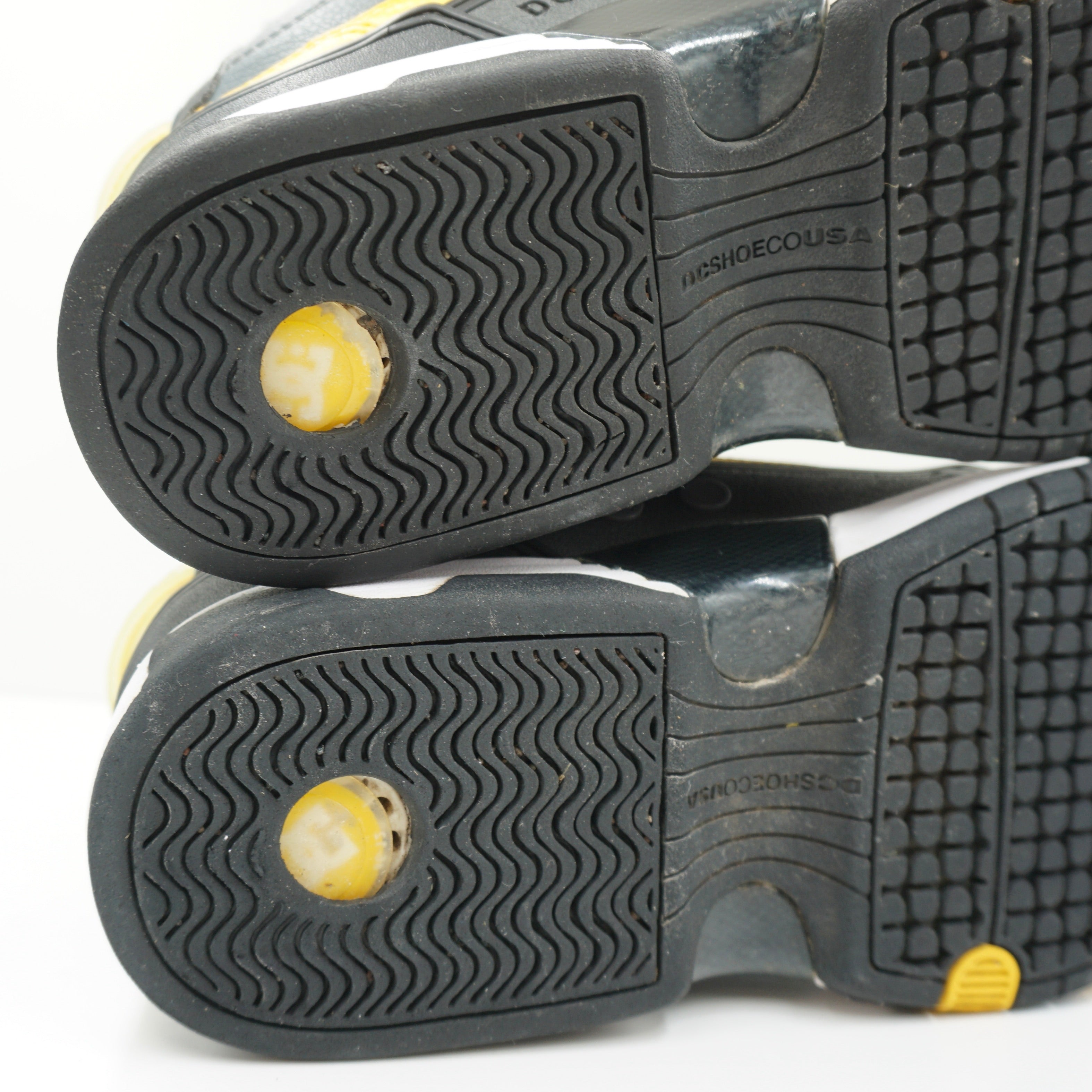 DC Shoes Legacy OG Shoes Black Yellow