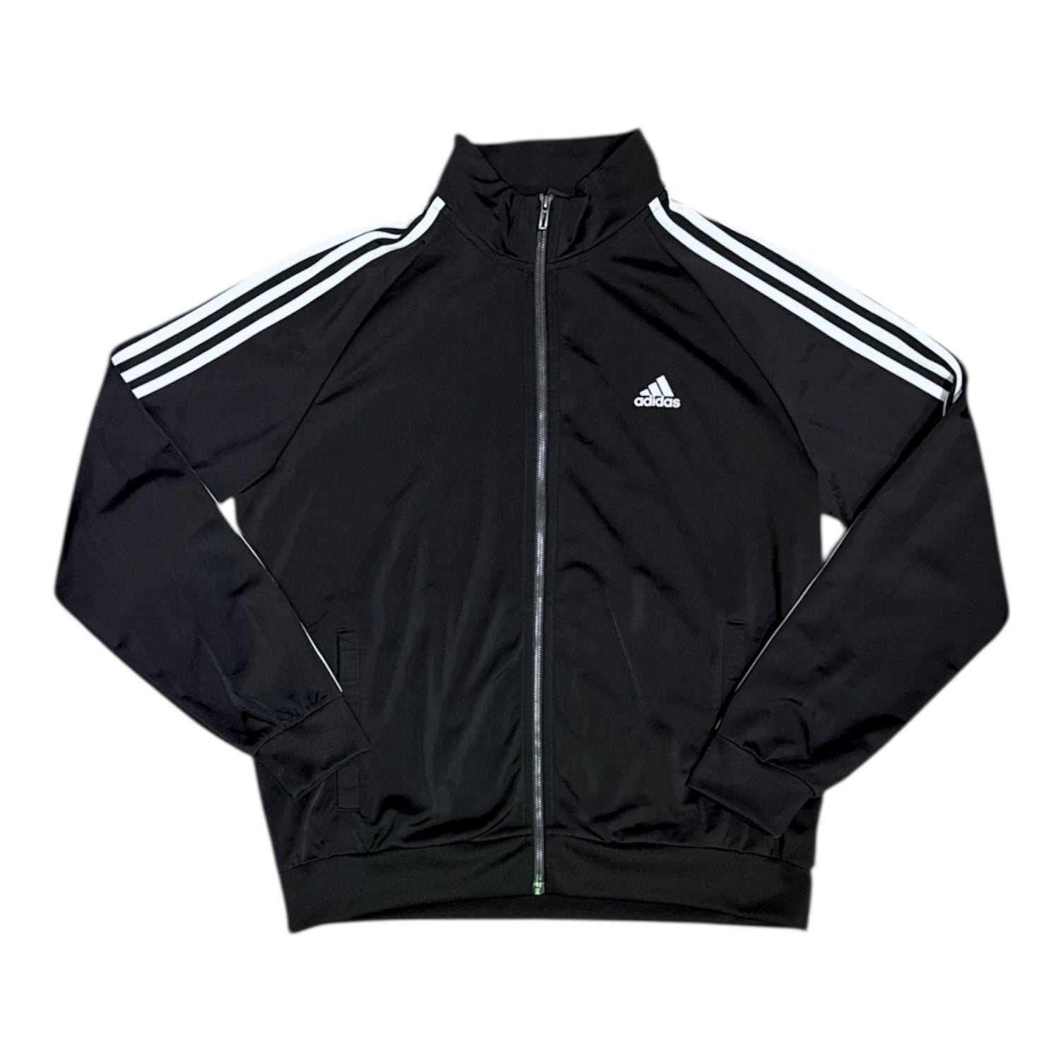 Adidas Essentials Black White Track Top