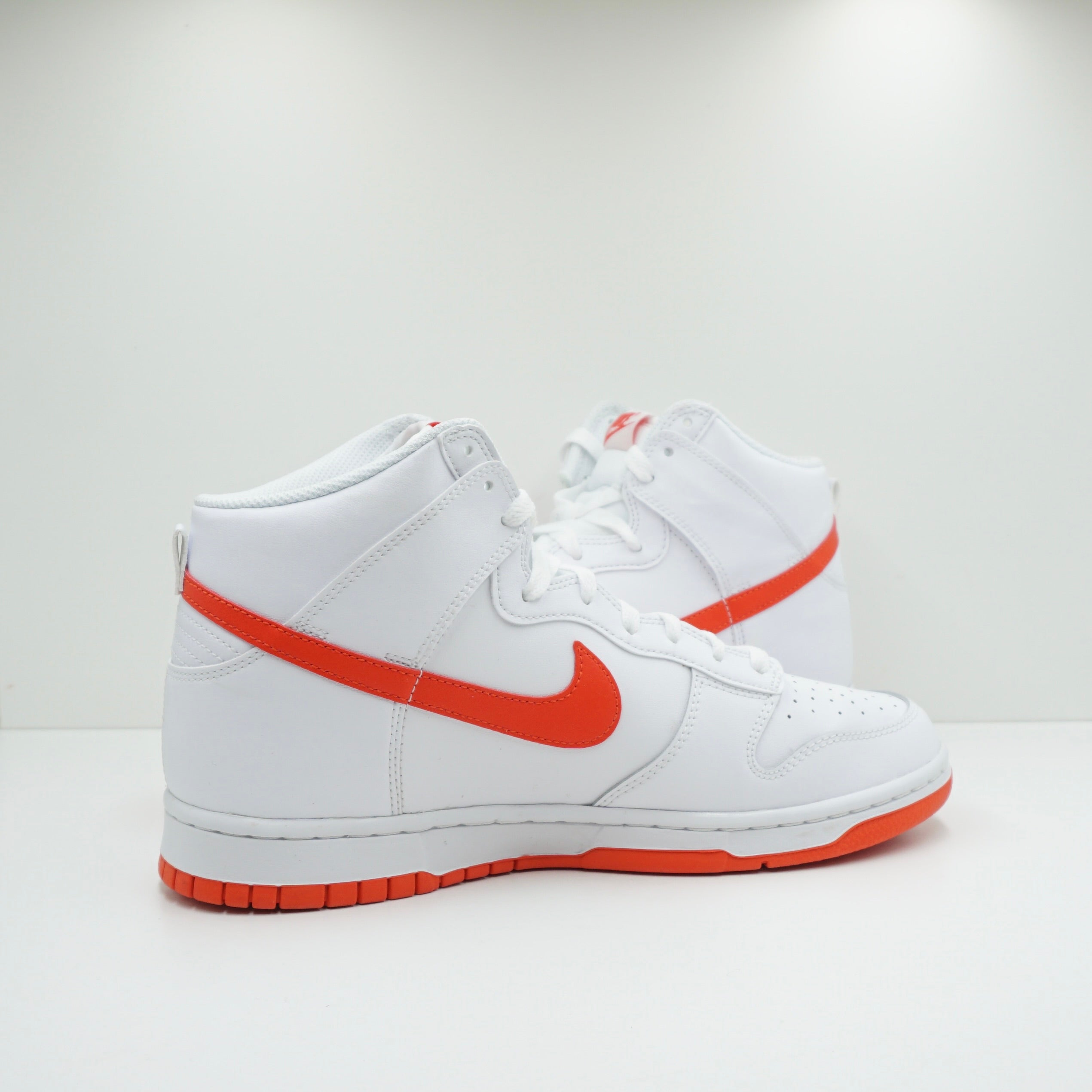 Nike Dunk High White Picante Red