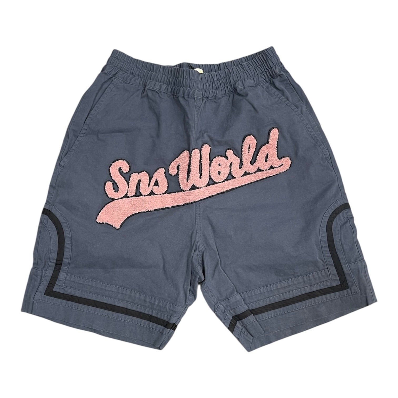 Sneakersnstuff Blue B Ball Shorts
